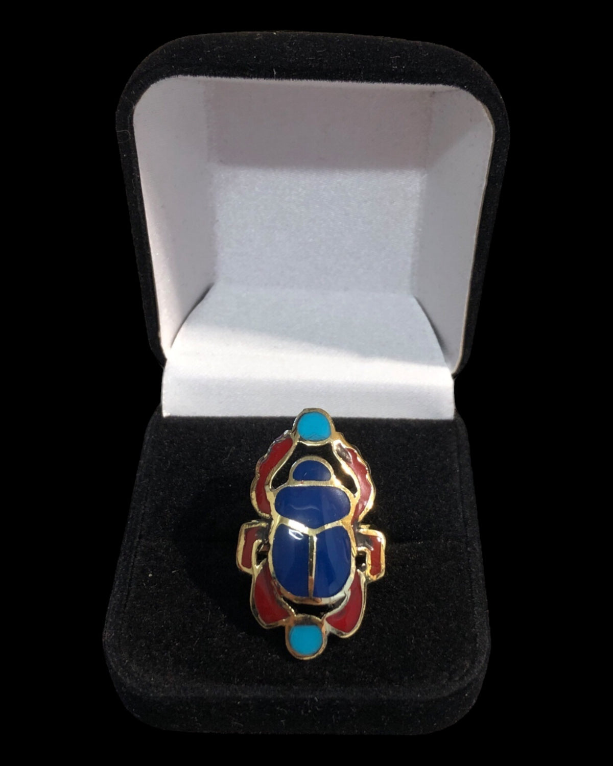 Scarab Ring - Brass