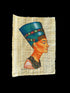 Queen Nefertiti Papyrus handpainted on handcrafted Egyptian Papyrus 20x30cm