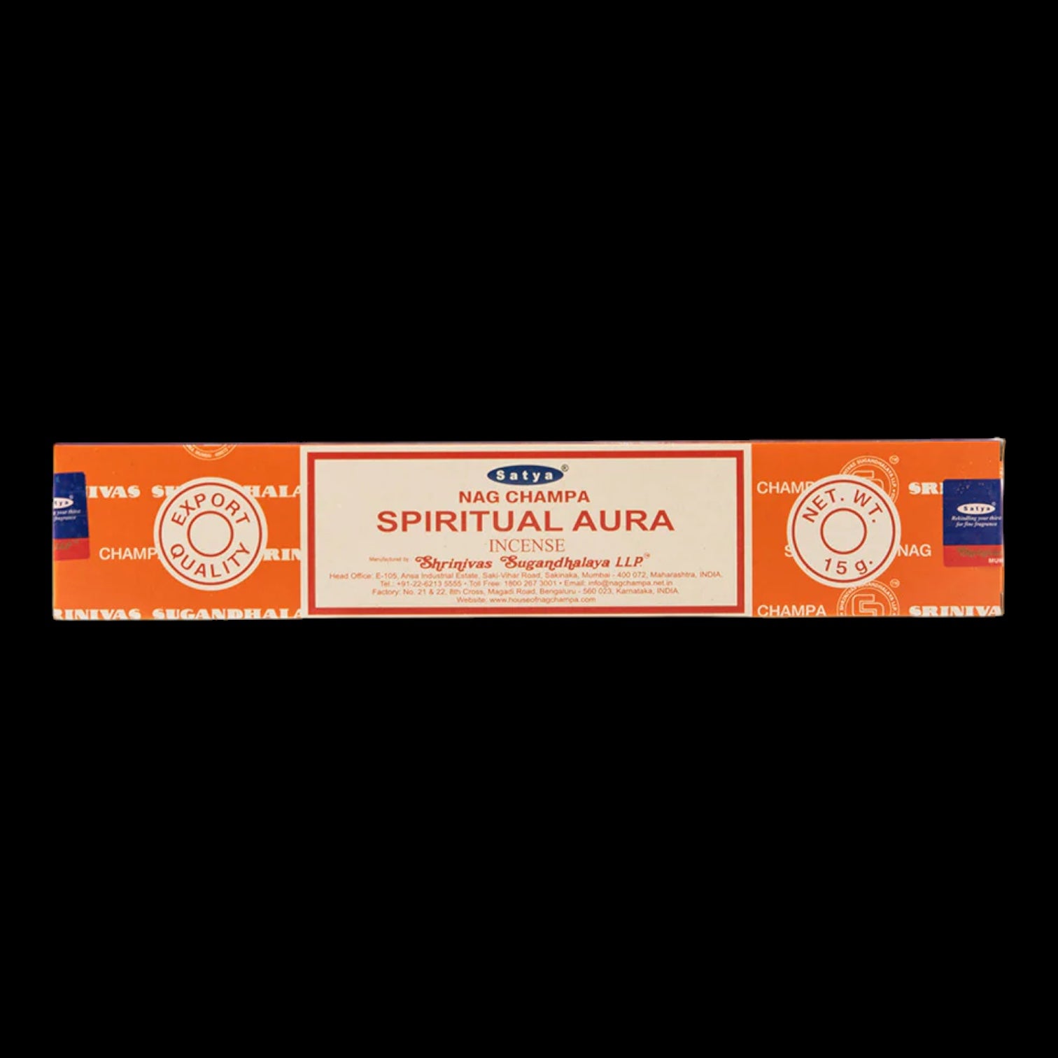 Satya Spiritual Aura Incense