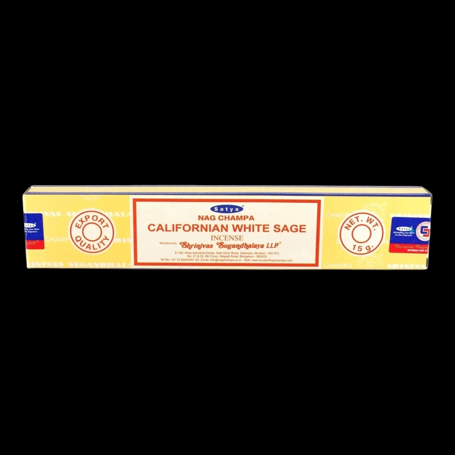 Satya Califonia White Sage Incense