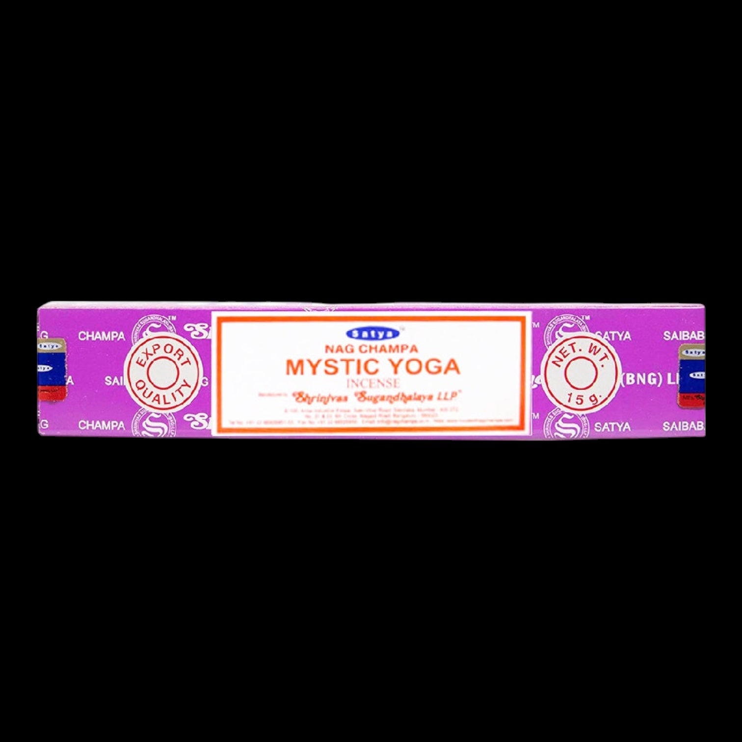 Satya Mystic Yoga Incense