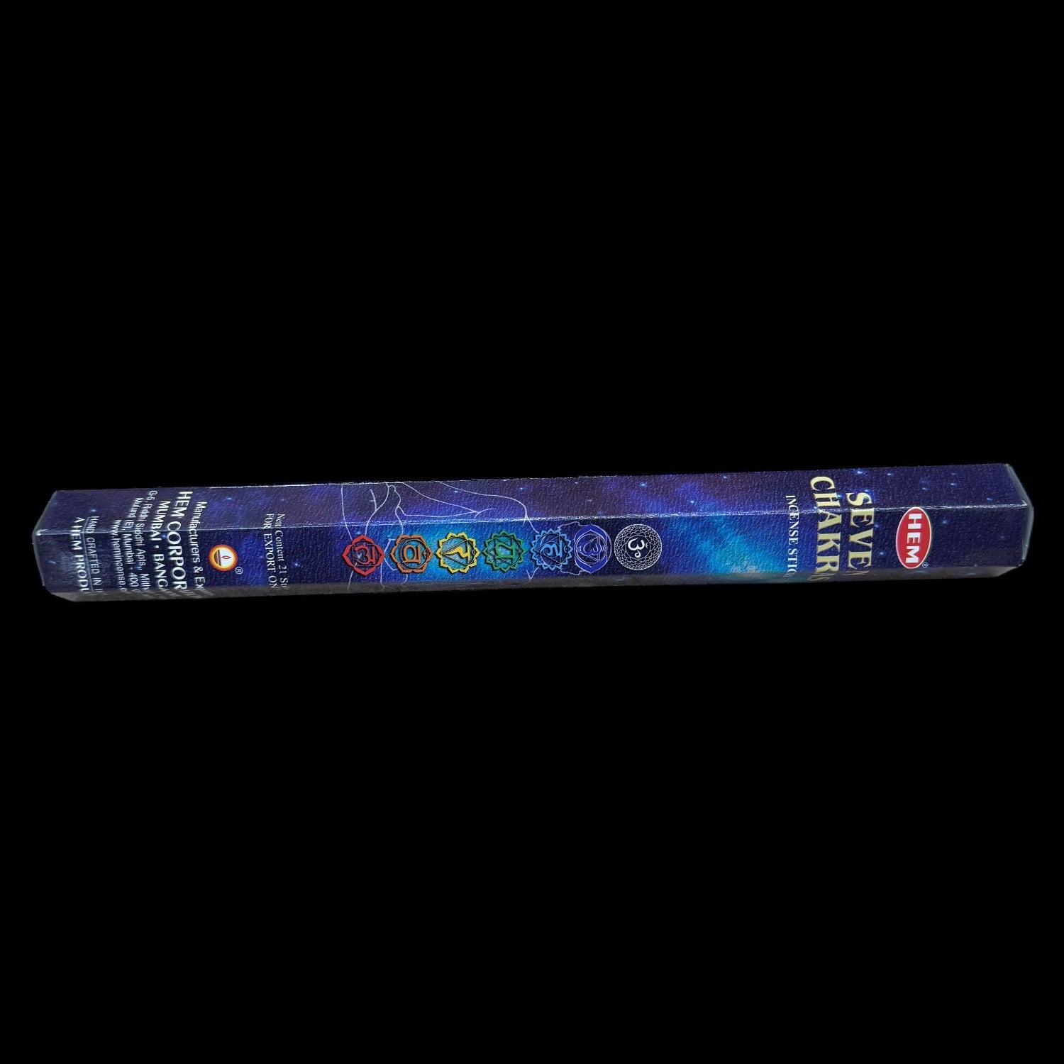 Seven Chakras Incense Sticks