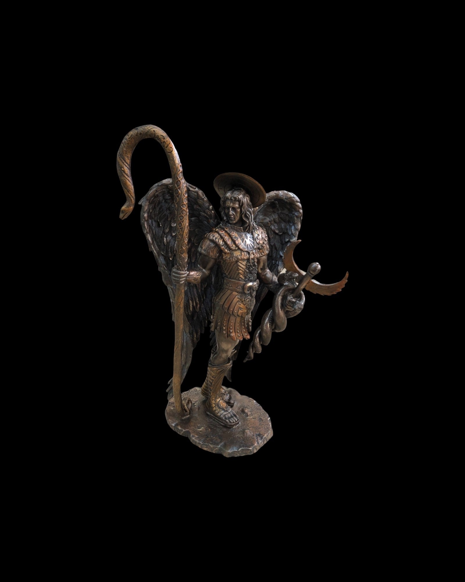 Archangel Saint Raphael Statue