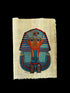 King Tutankamun Mask Papyrus - 20x30cm