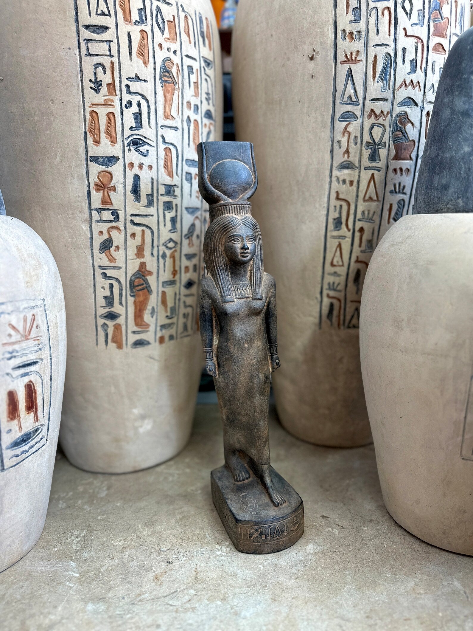 Isis Statue - Handmade in Egypt