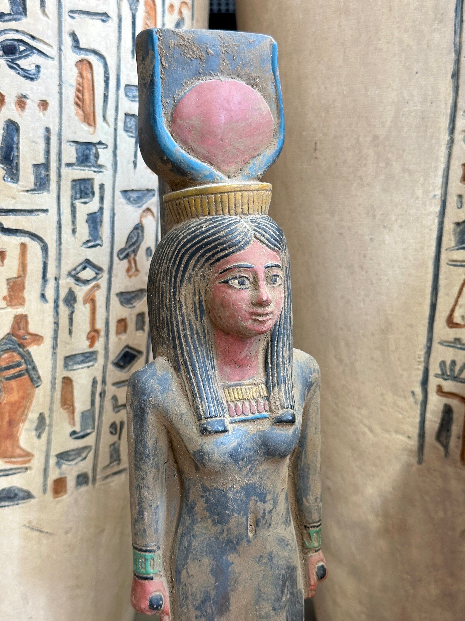 Isis Statue - Handmade in Egypt