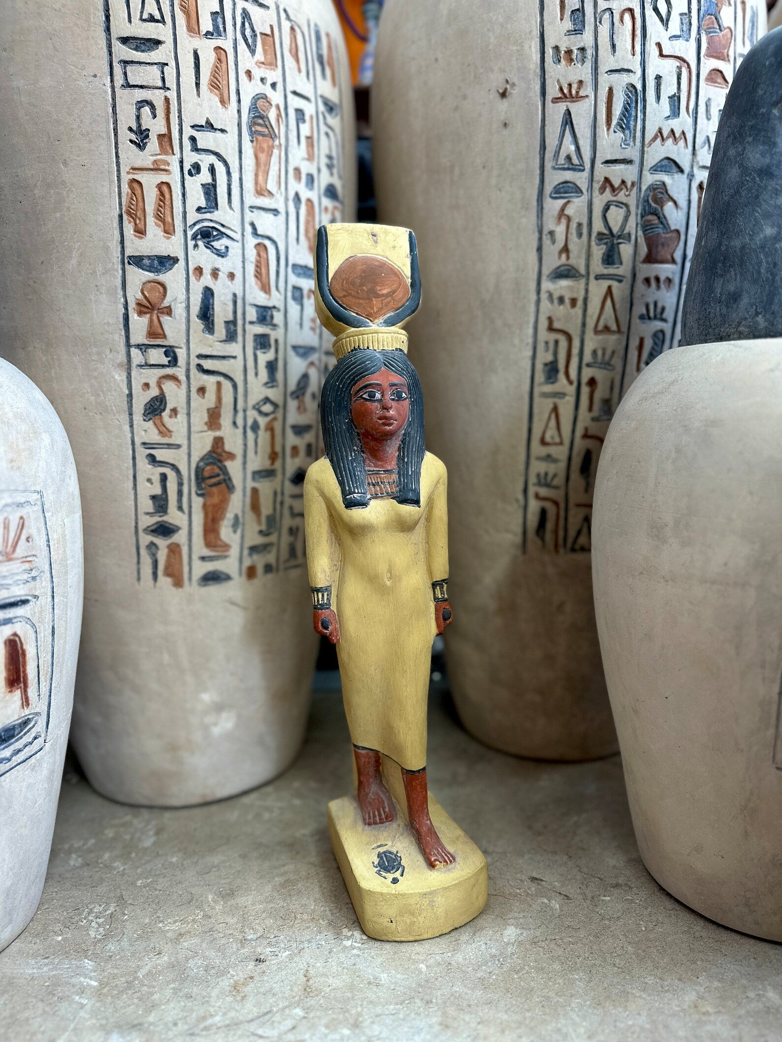 Isis Statue - Handmade in Egypt