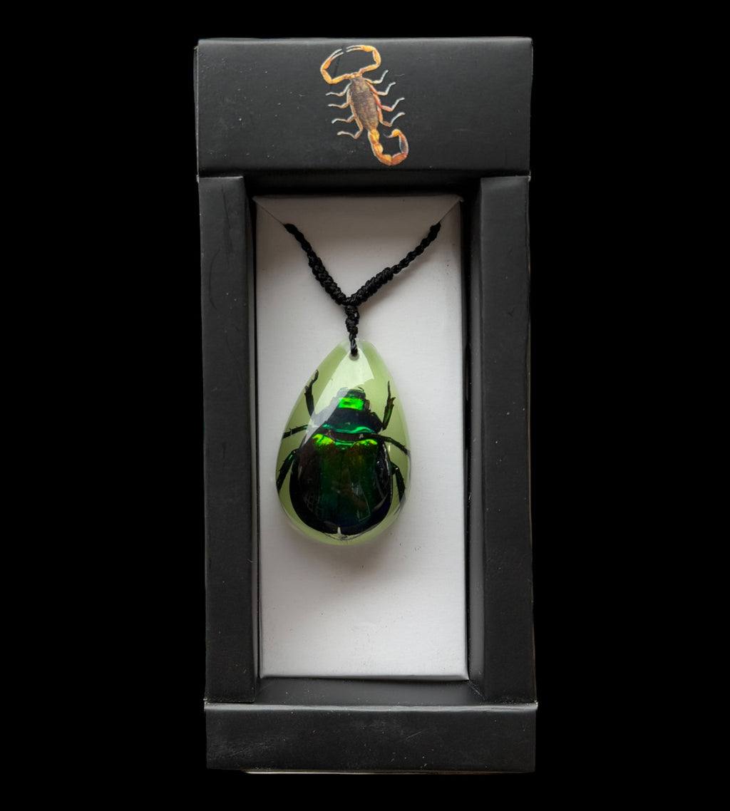 Rutelian Beetle Glow Necklace
