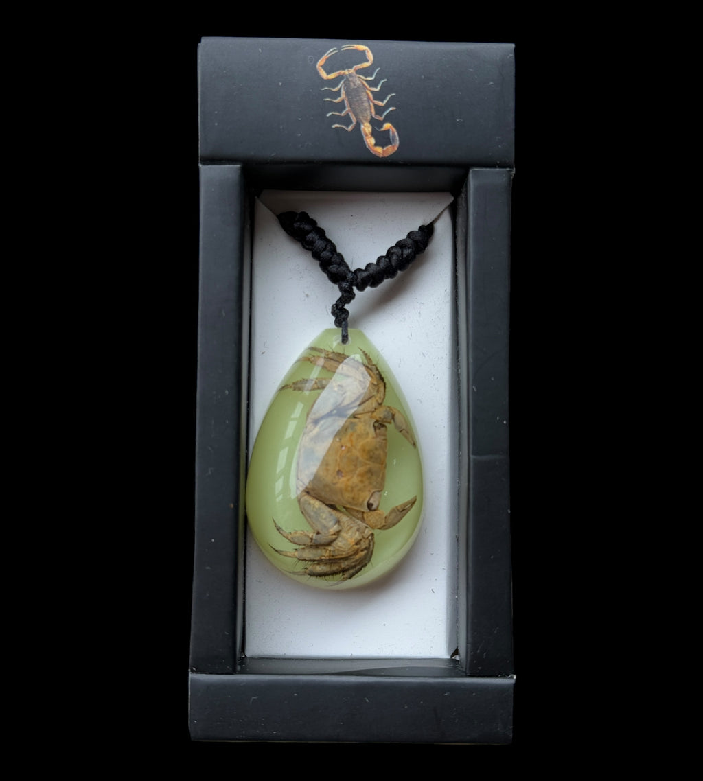 Crab Glow Necklace
