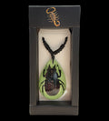 Blackish Stag Beetle Glow Necklace