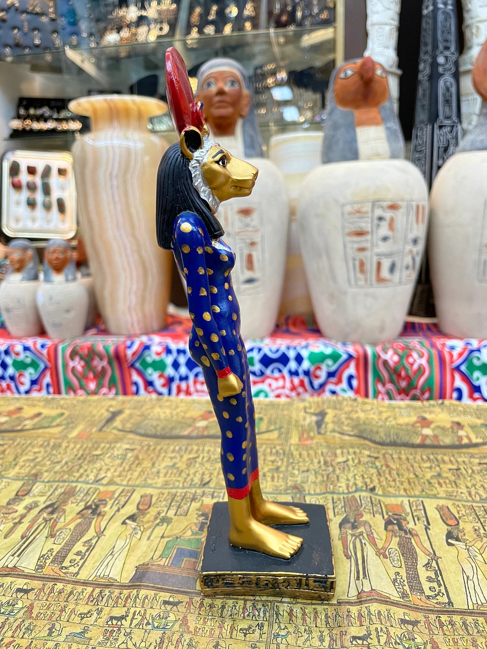 Sekhmet Statue - Handmade in Egypt - 10 Styles