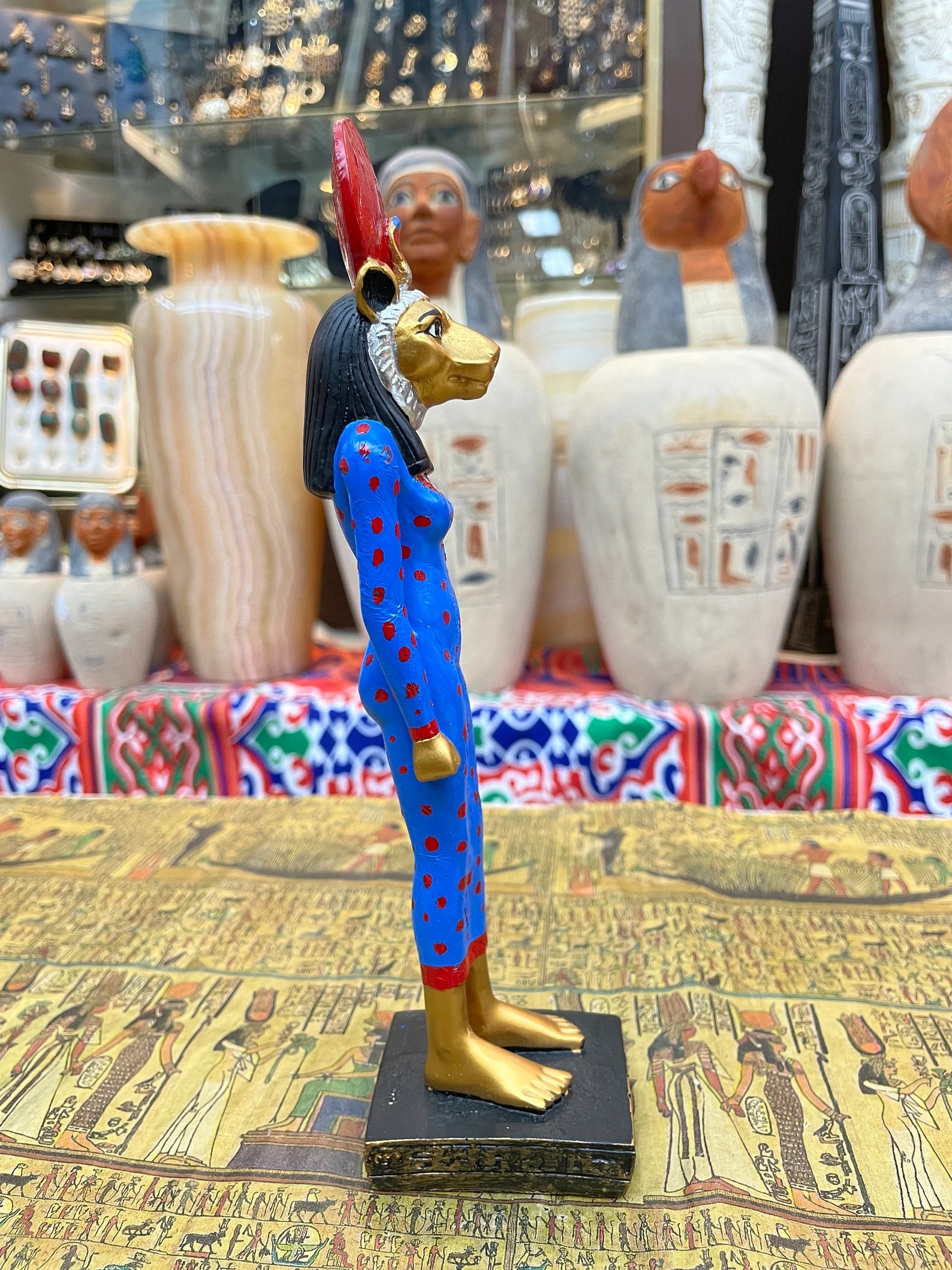 Sekhmet Statue - Handmade in Egypt - 10 Styles