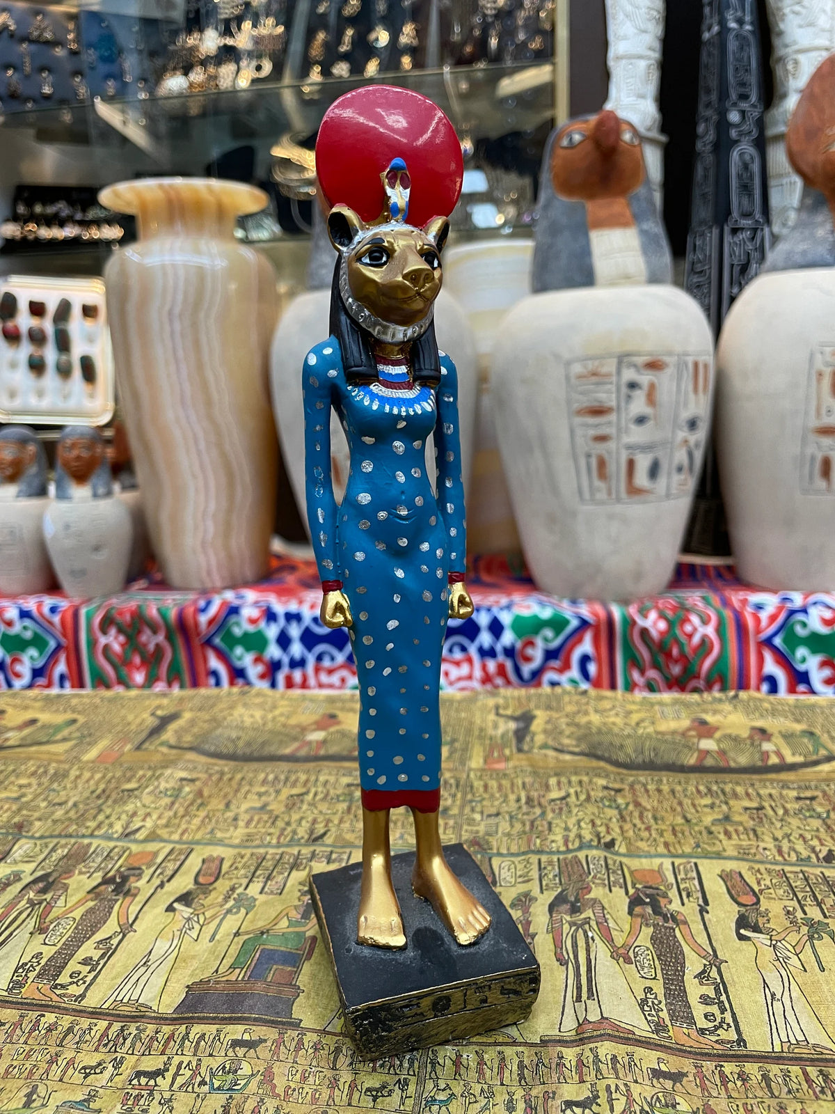 Sekhmet Statue - Handmade in Egypt - 10 Styles