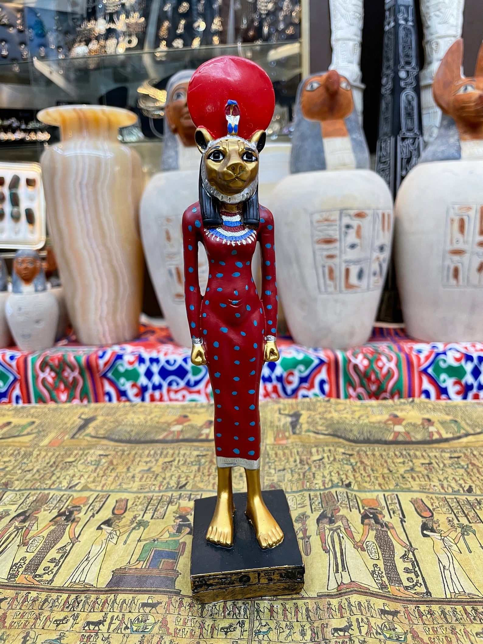 Sekhmet Statue - Handmade in Egypt - 10 Styles