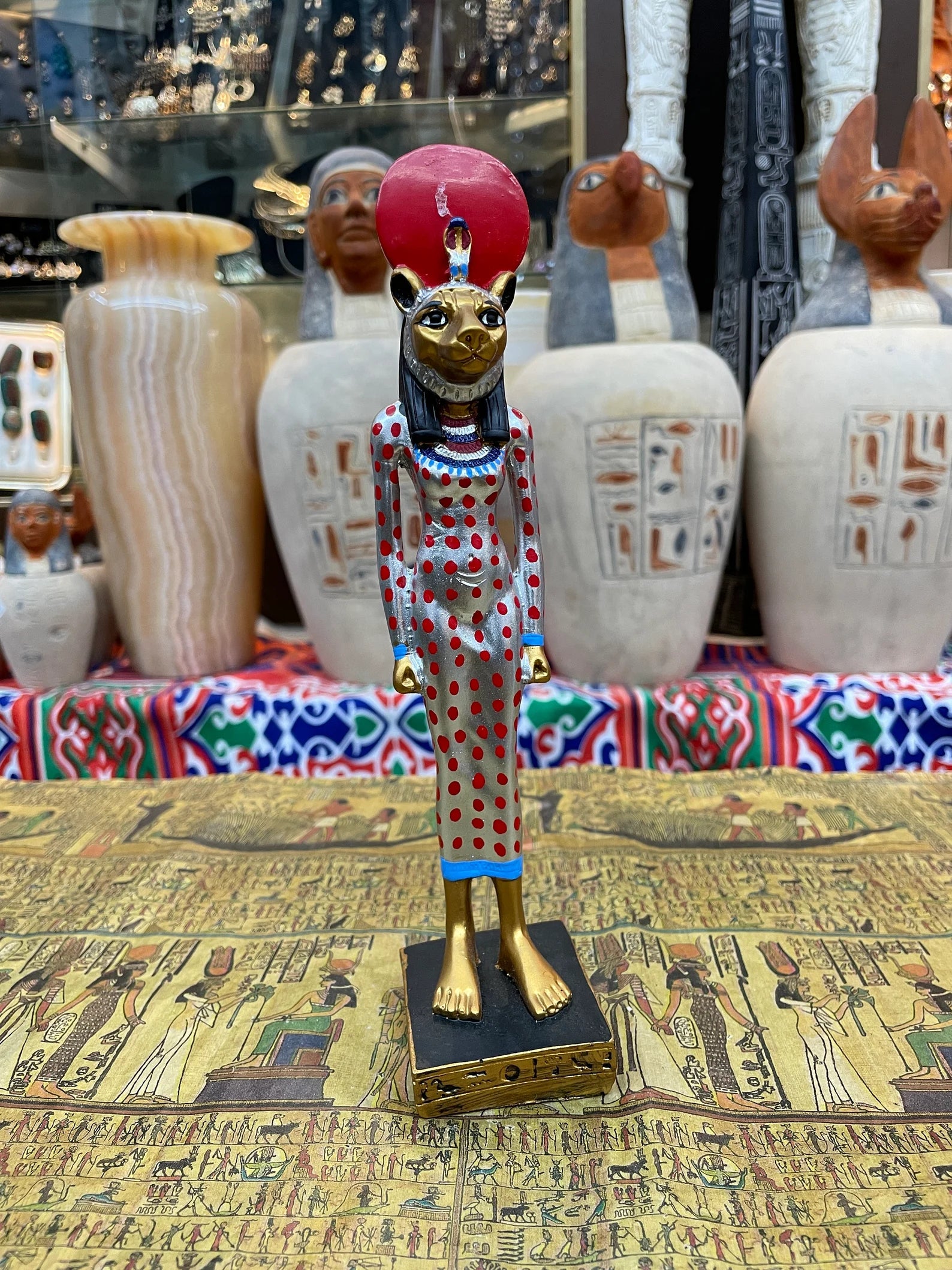 Sekhmet Statue - Handmade in Egypt - 10 Styles