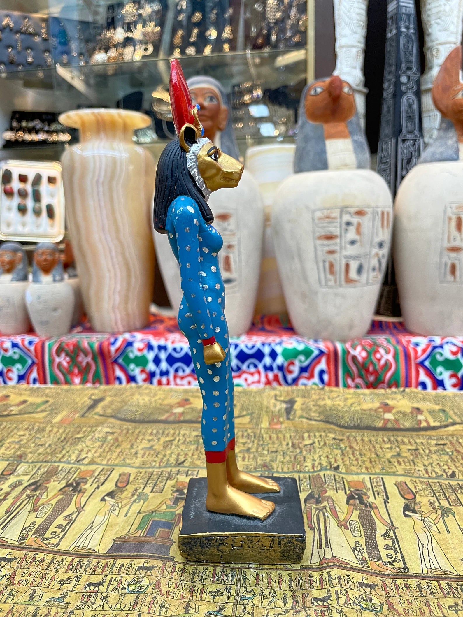 Sekhmet Statue - Handmade in Egypt - 10 Styles