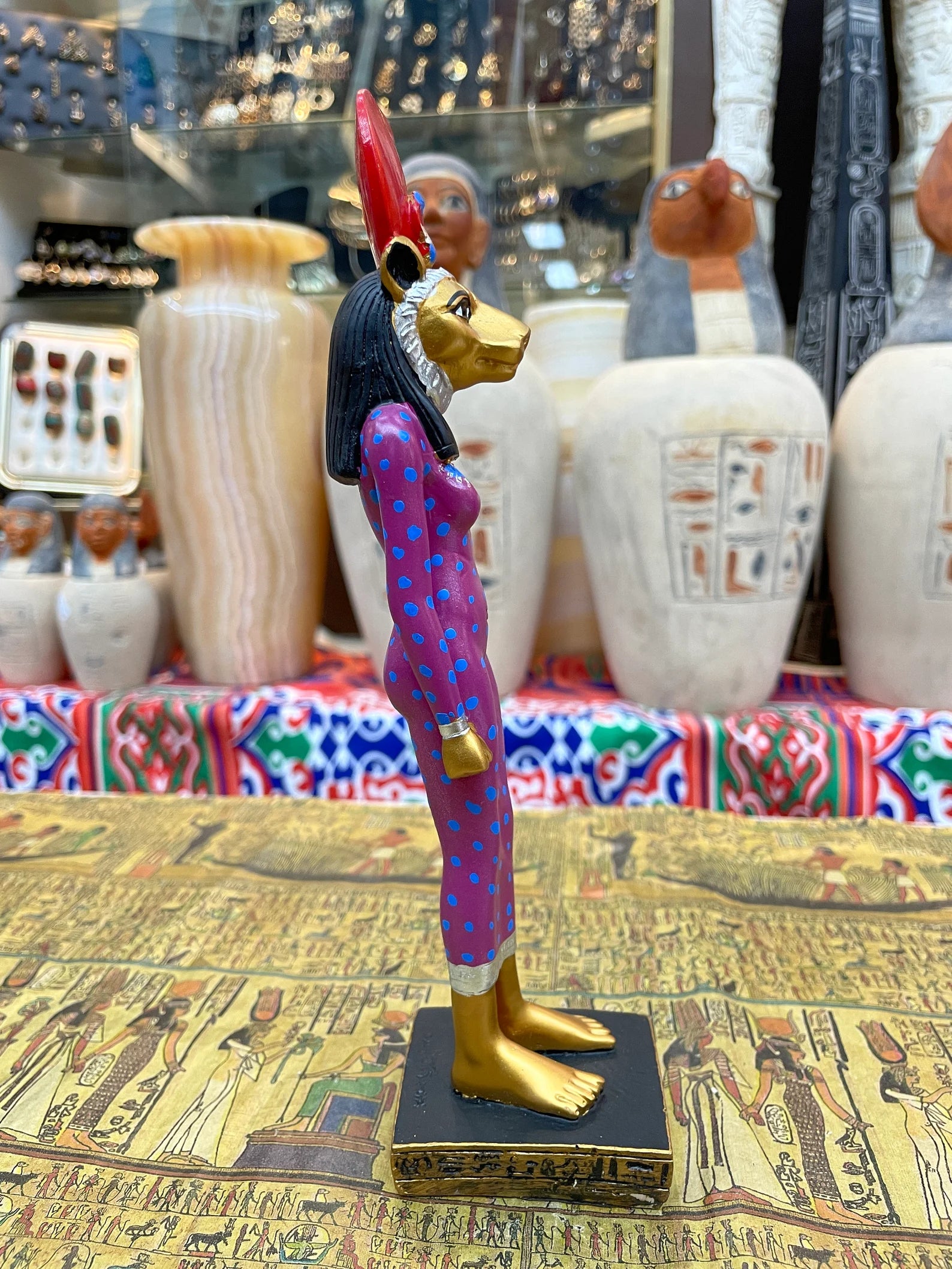 Sekhmet Statue - Handmade in Egypt - 10 Styles