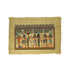 Ramses II being Led by Horus Making Offerings to Hathor, Isis, & Osiris Papyrus - 40x60cm