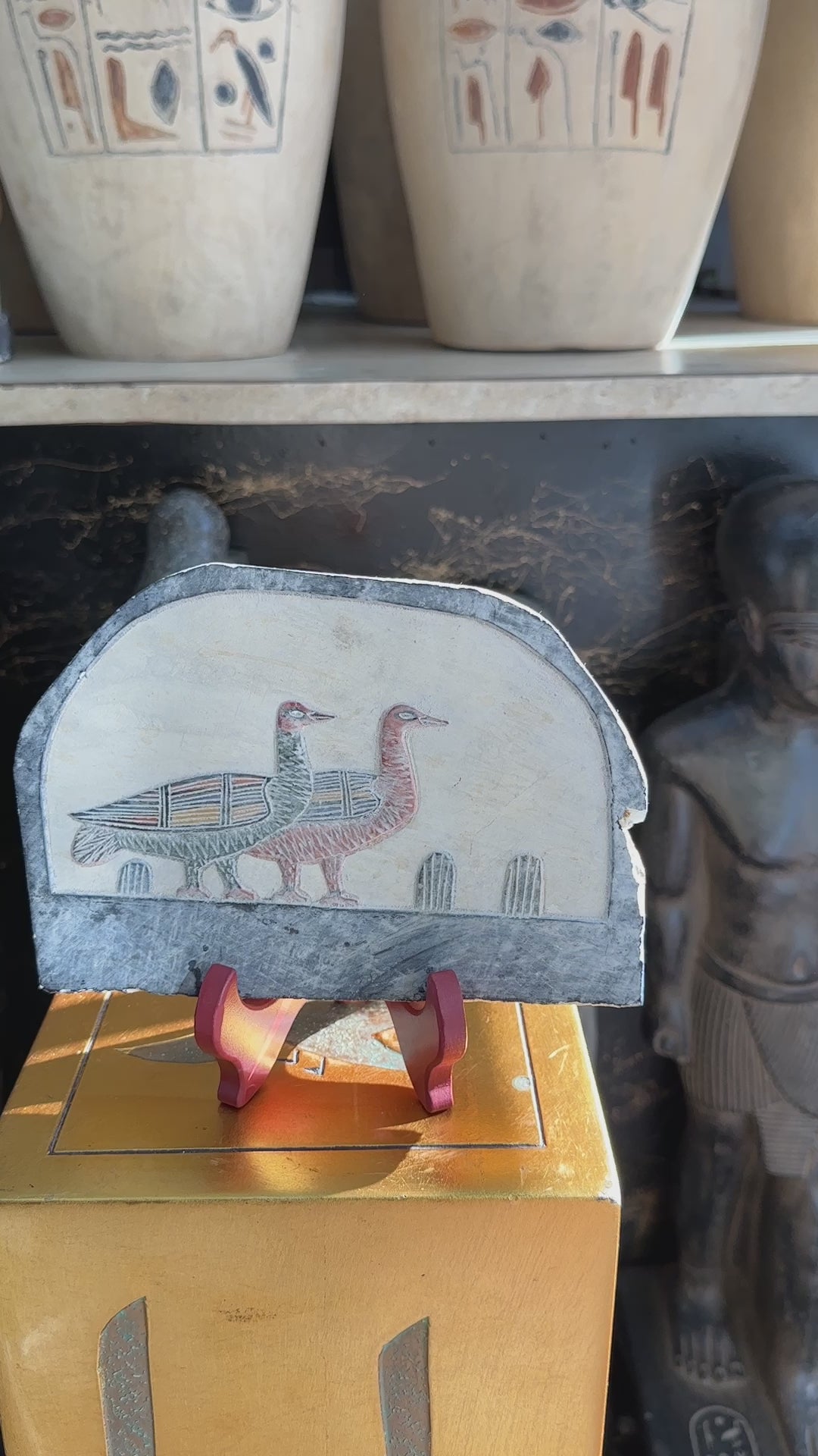 Egyptian Geese Plaque