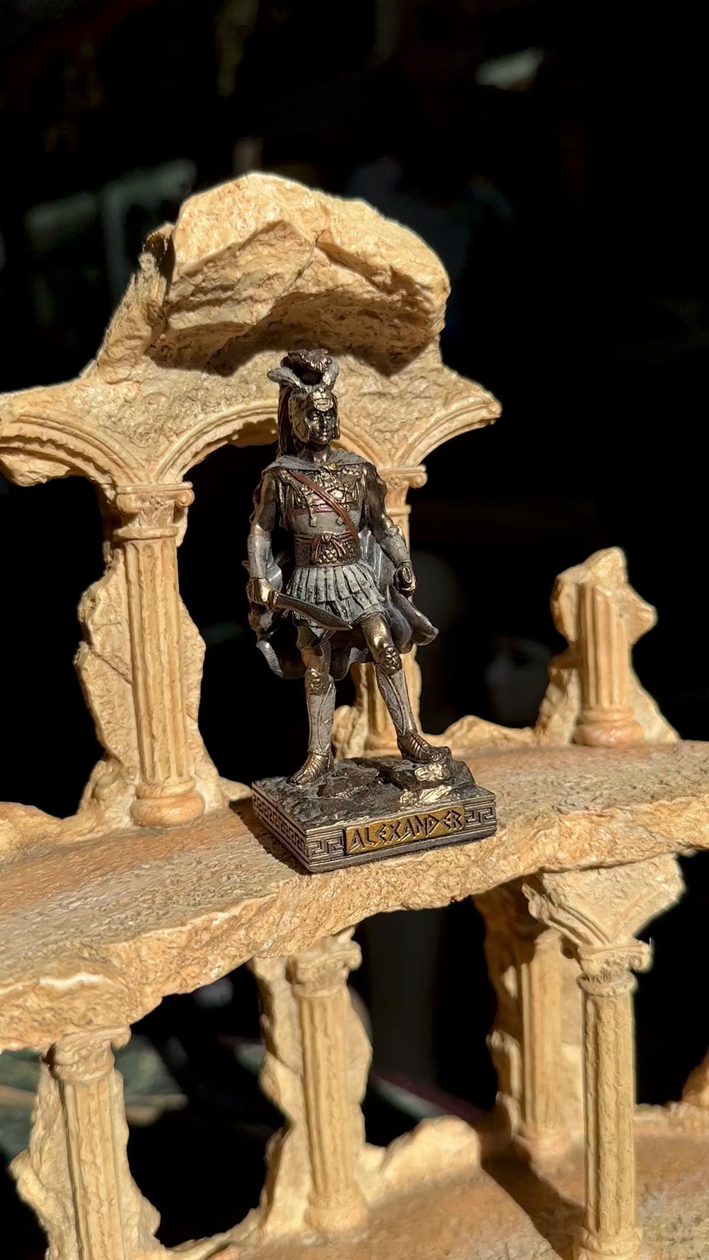 Alexander the Great Mini Statue