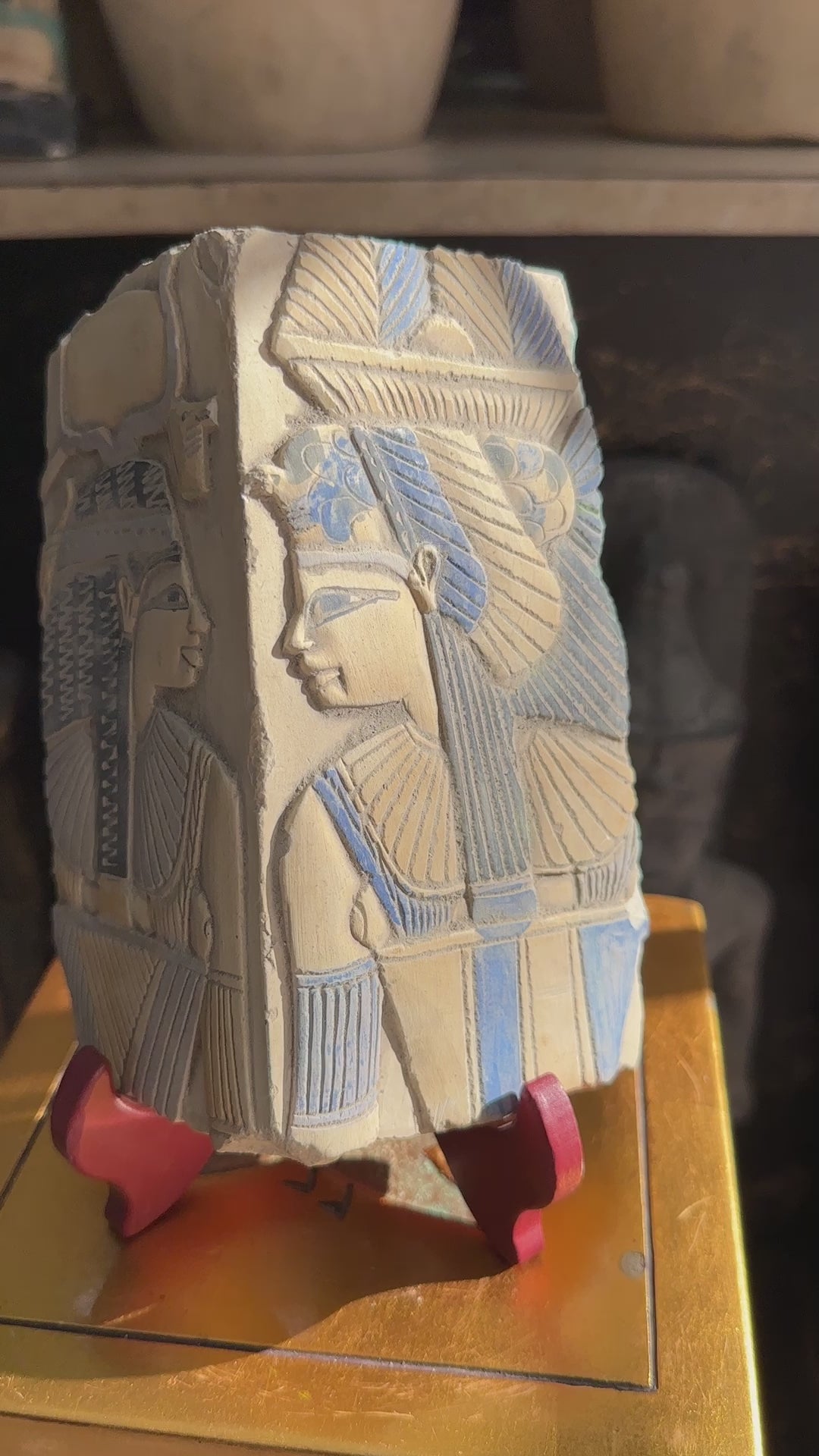 Isis & Hathor Plaque