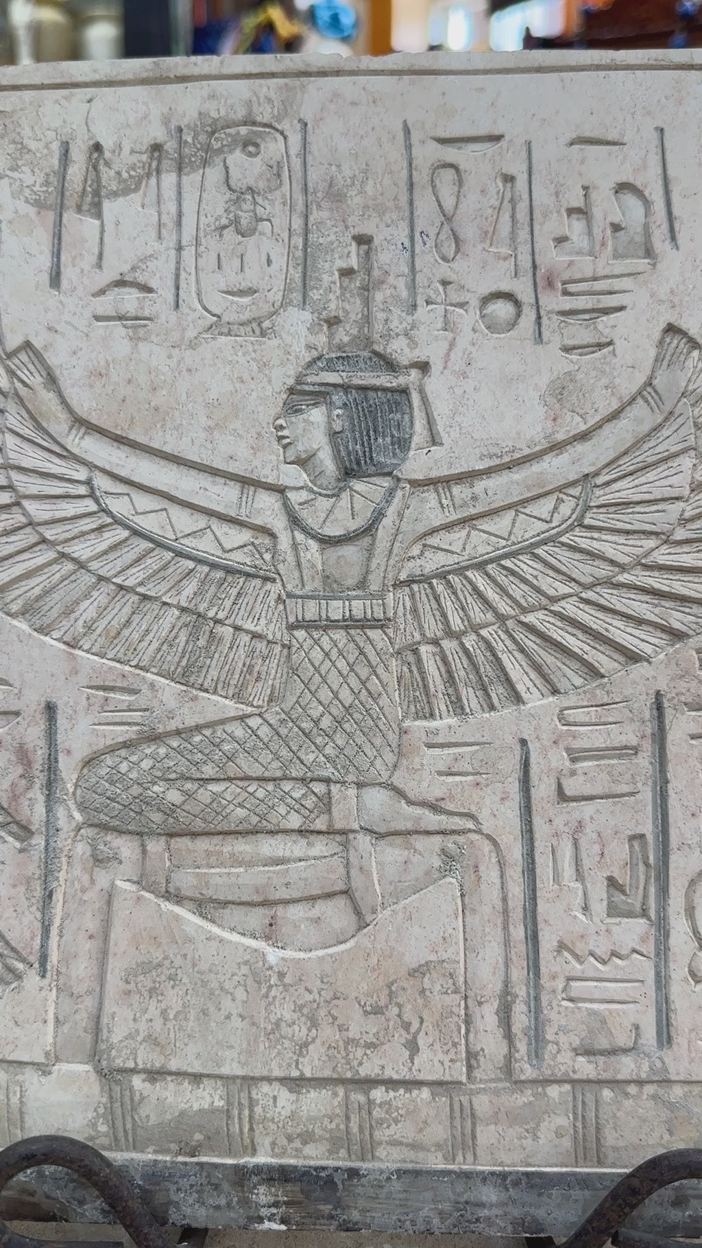 Goddess Isis Plaque