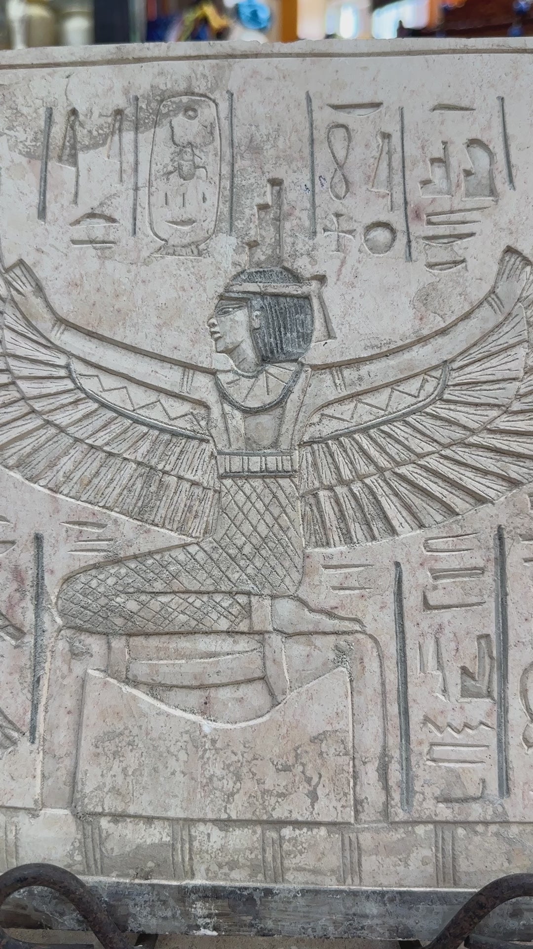 Goddess Isis Plaque