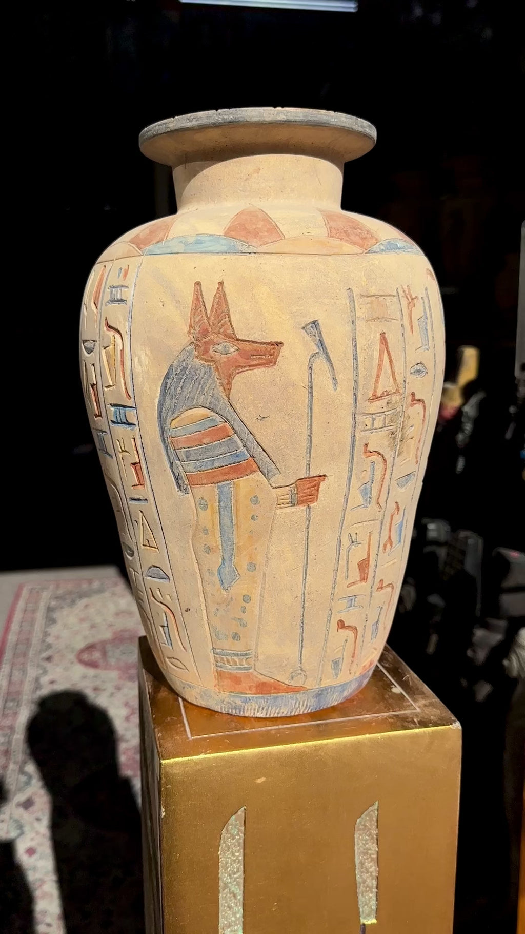 Egyptian Limestone Vase - Handmade in Egypt