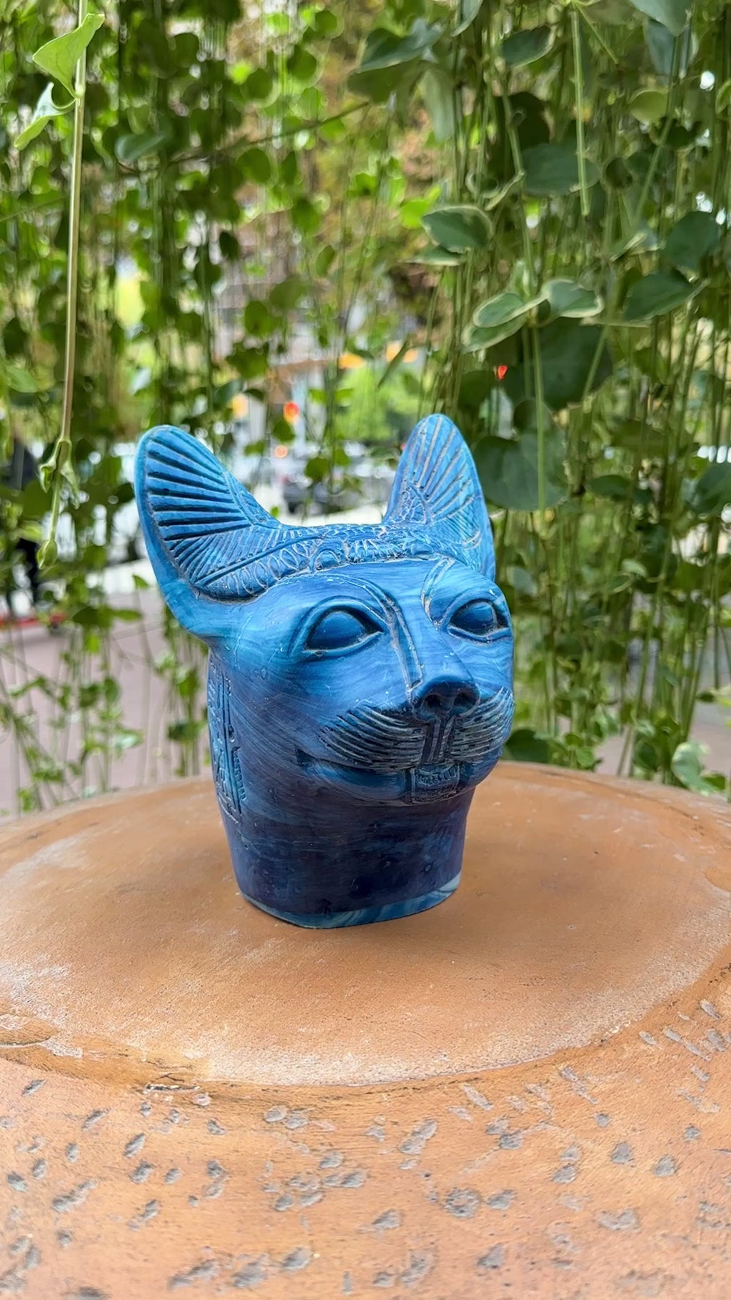 Bastet Bust - Lapis
