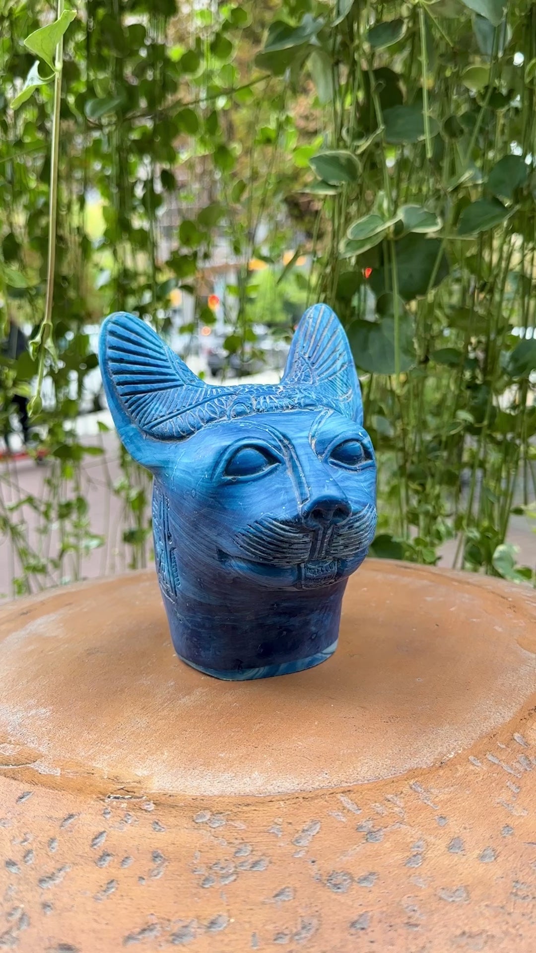 Bastet Bust - Lapis