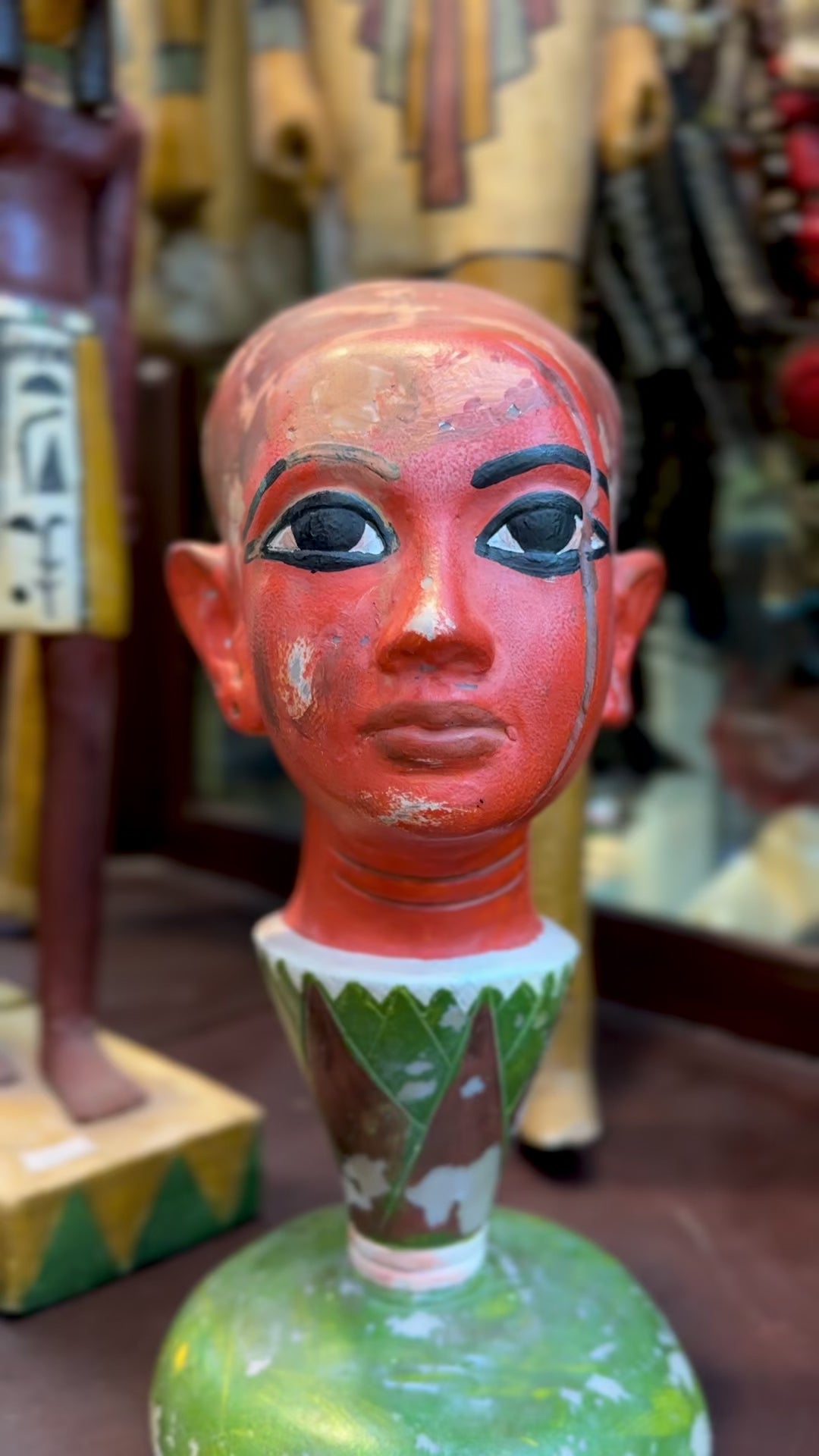 Head of Nefertem Statue