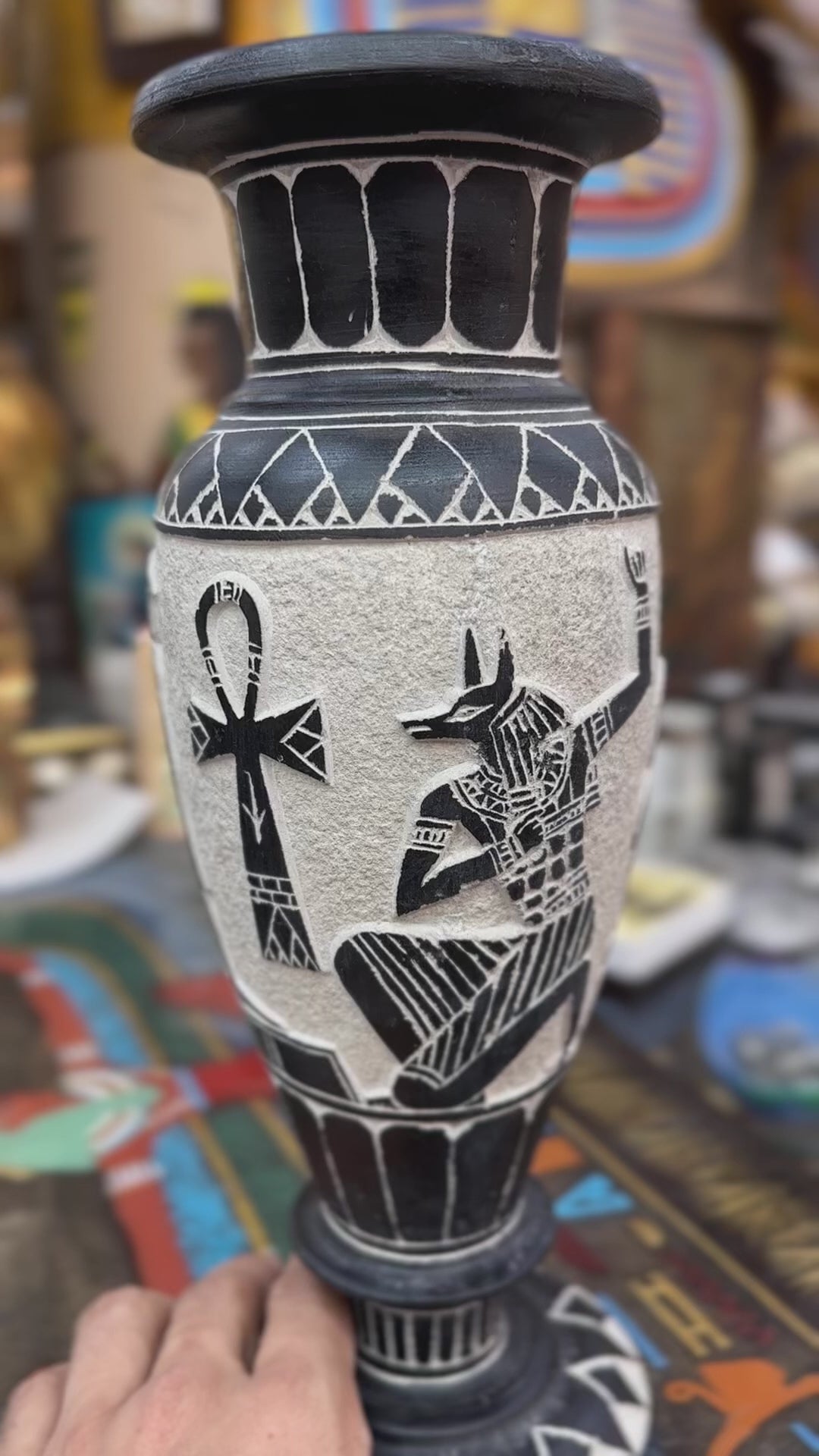 Egyptian Basalt Vase