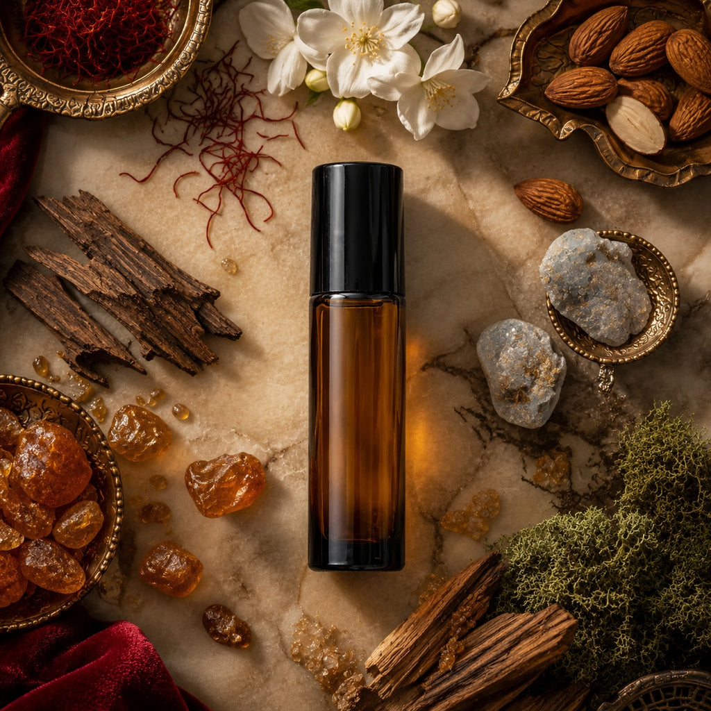 Rouge Elixir Perfume Oil — bottle profile