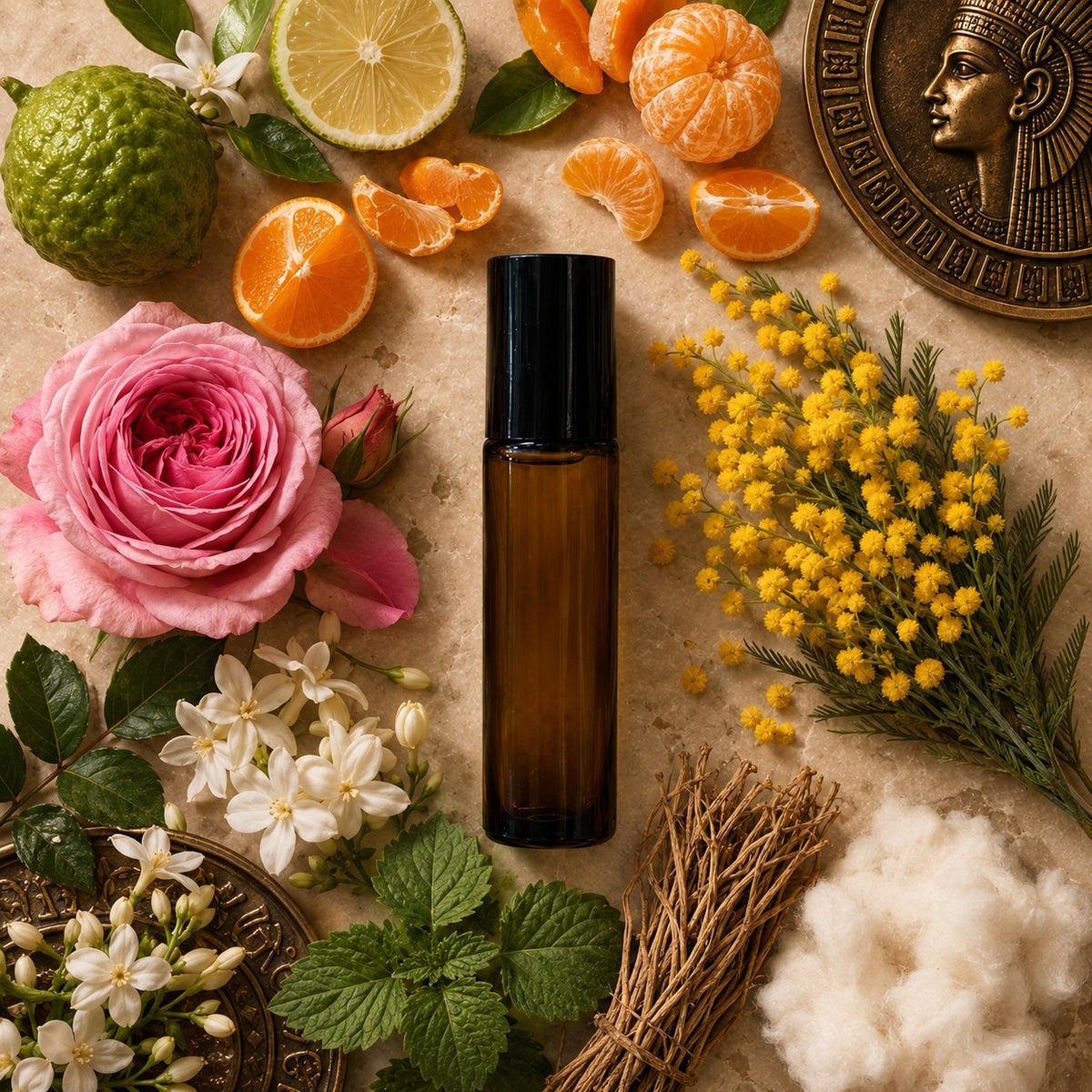 Citrine Muse Perfume Oil — bottle profile