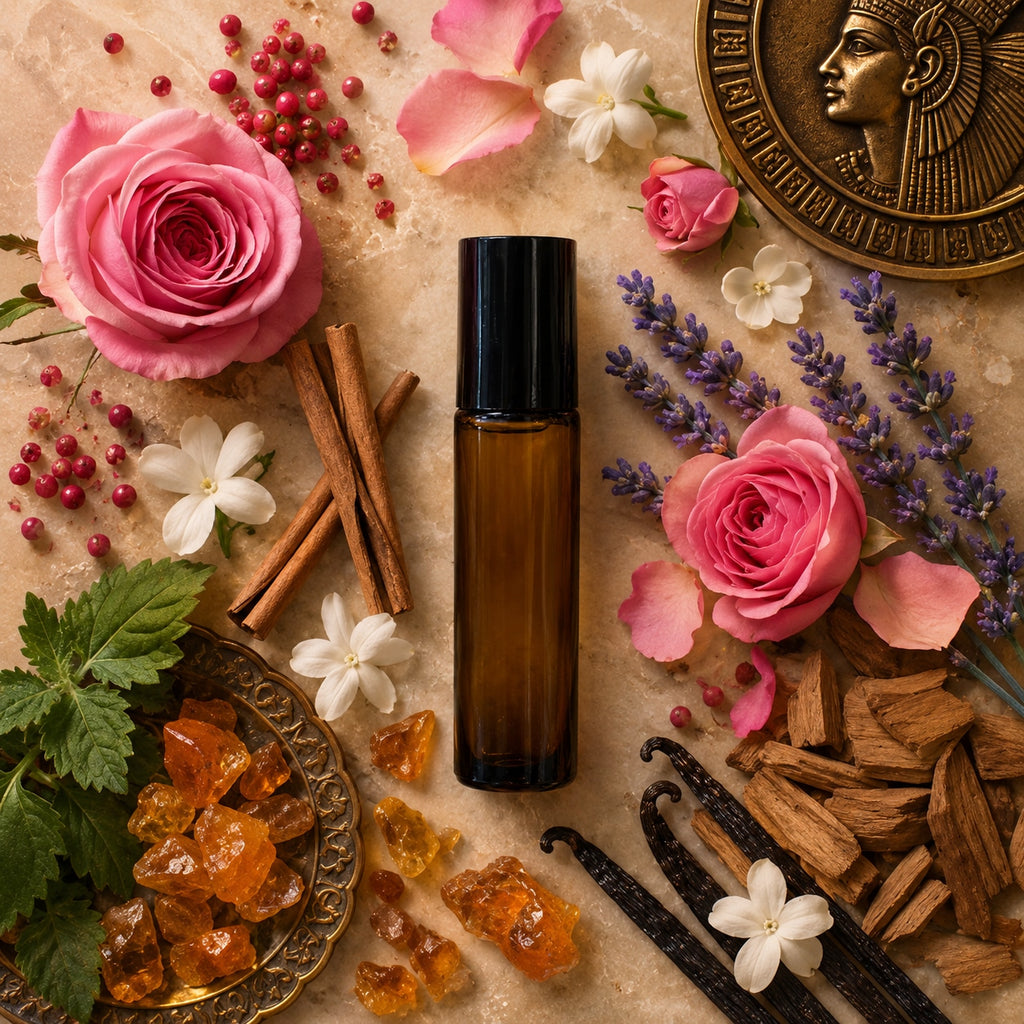 Amber Rose Perfume Oil — bottle profile