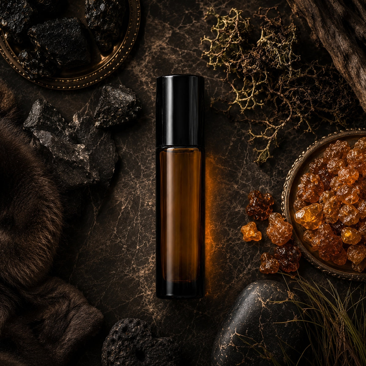 Black Musk Perfume Oil — bottle profile