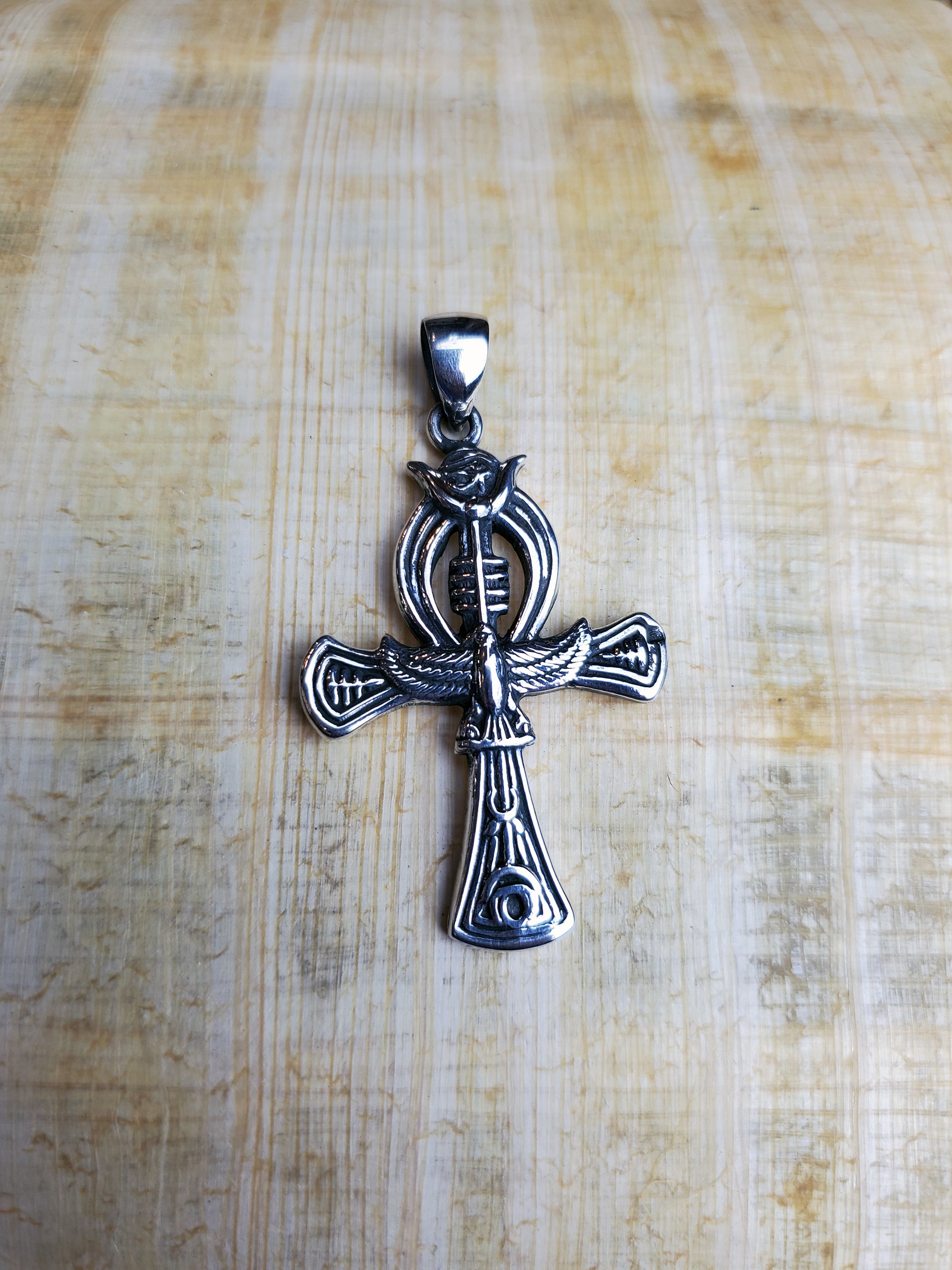 Silver Ankh Pendant