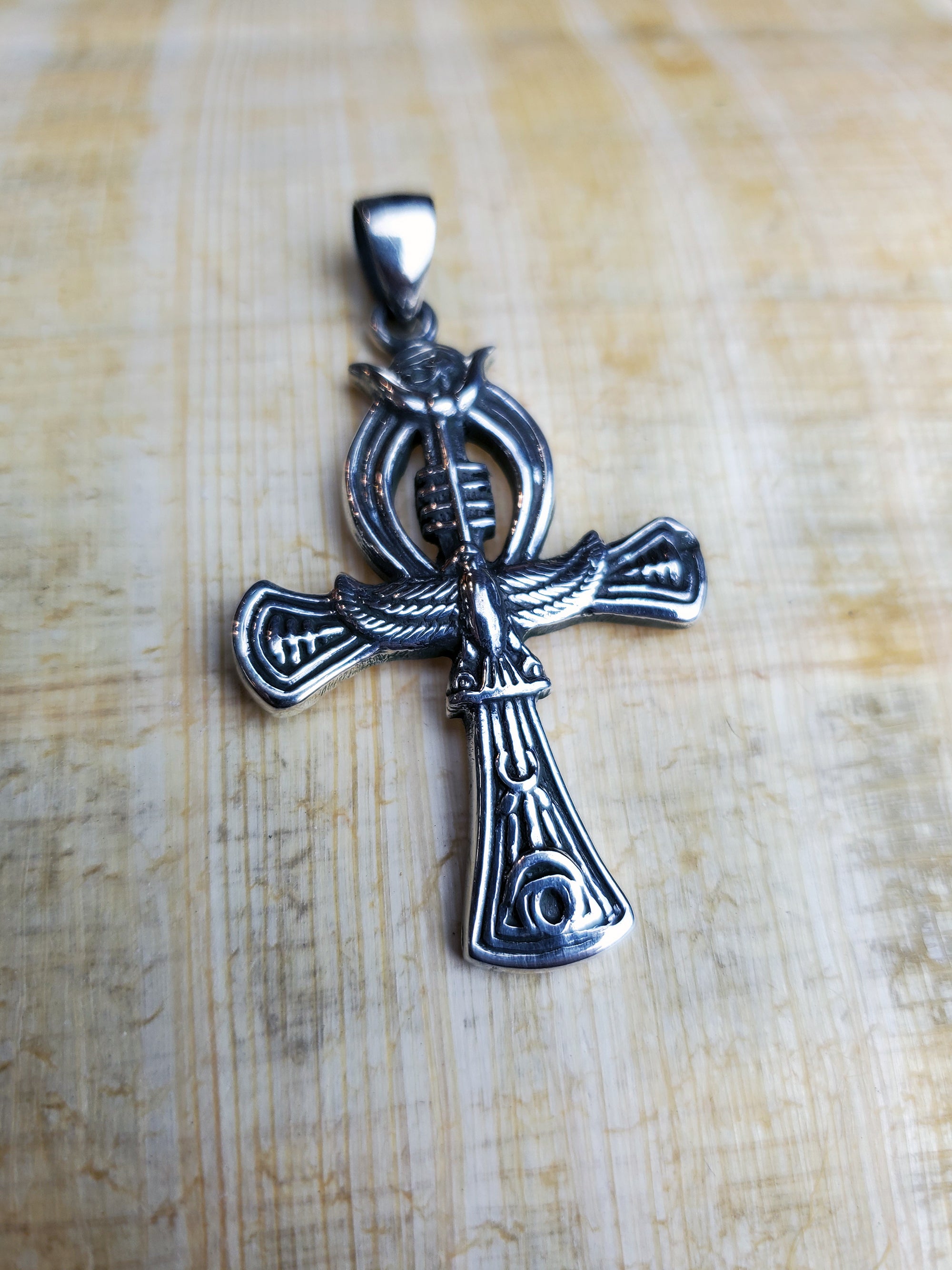 Silver Ankh Pendant