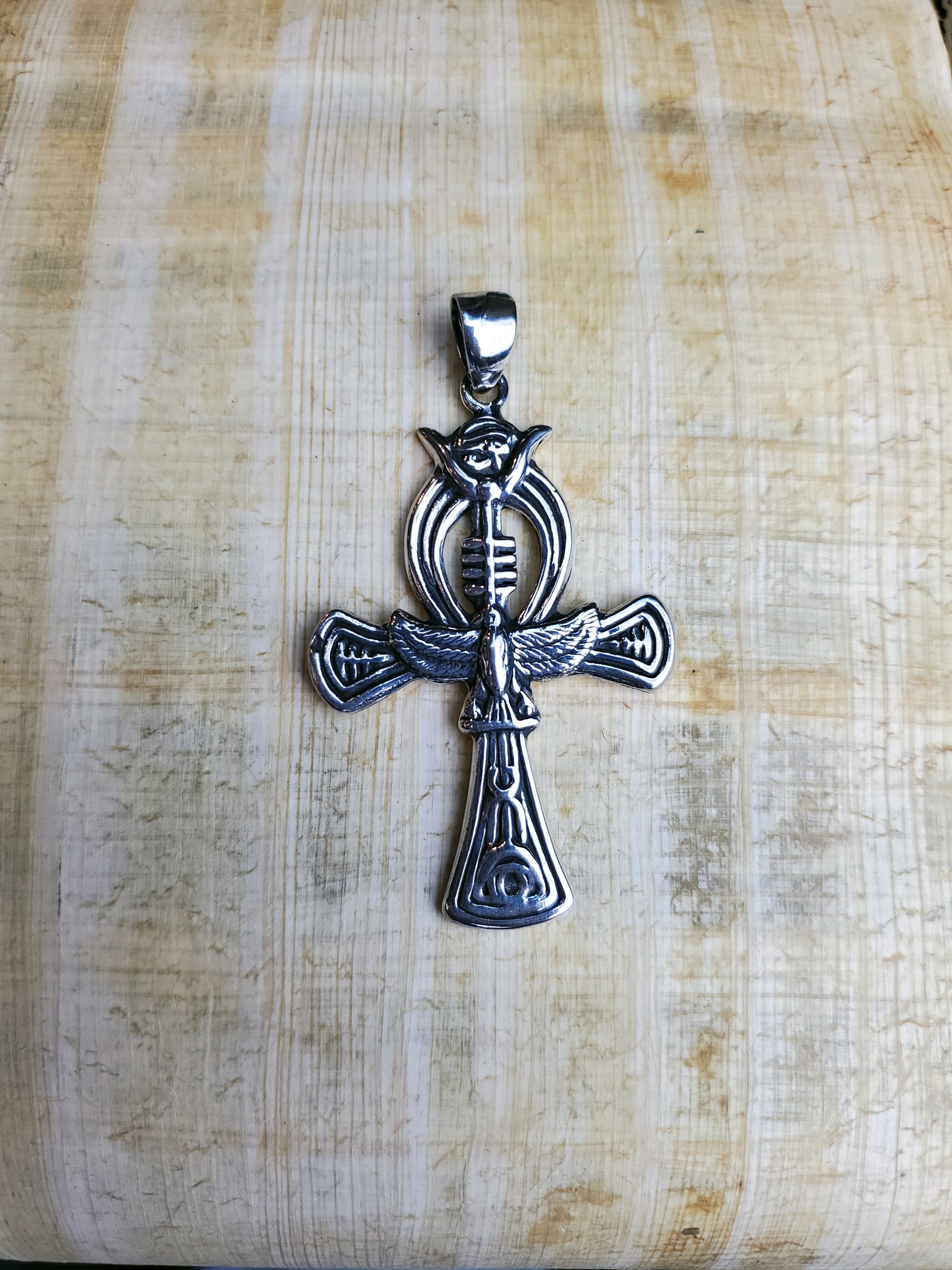 Silver Ankh Pendant