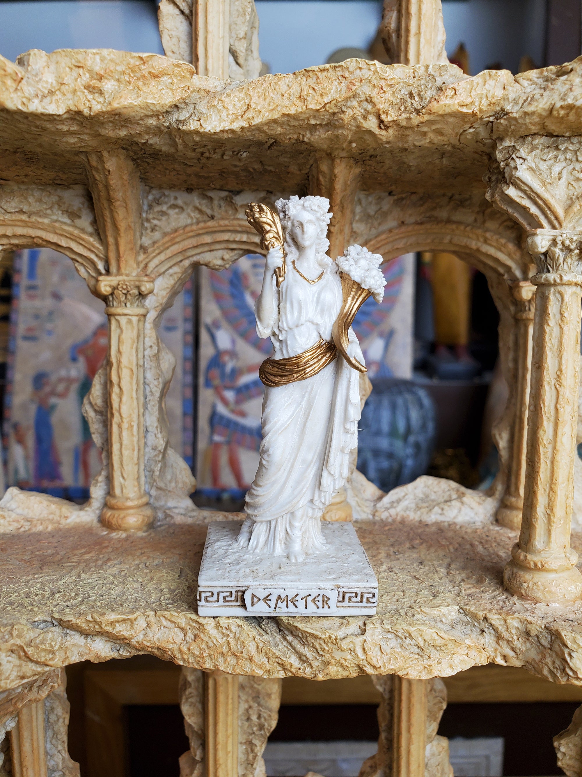 Demeter Mini Statue