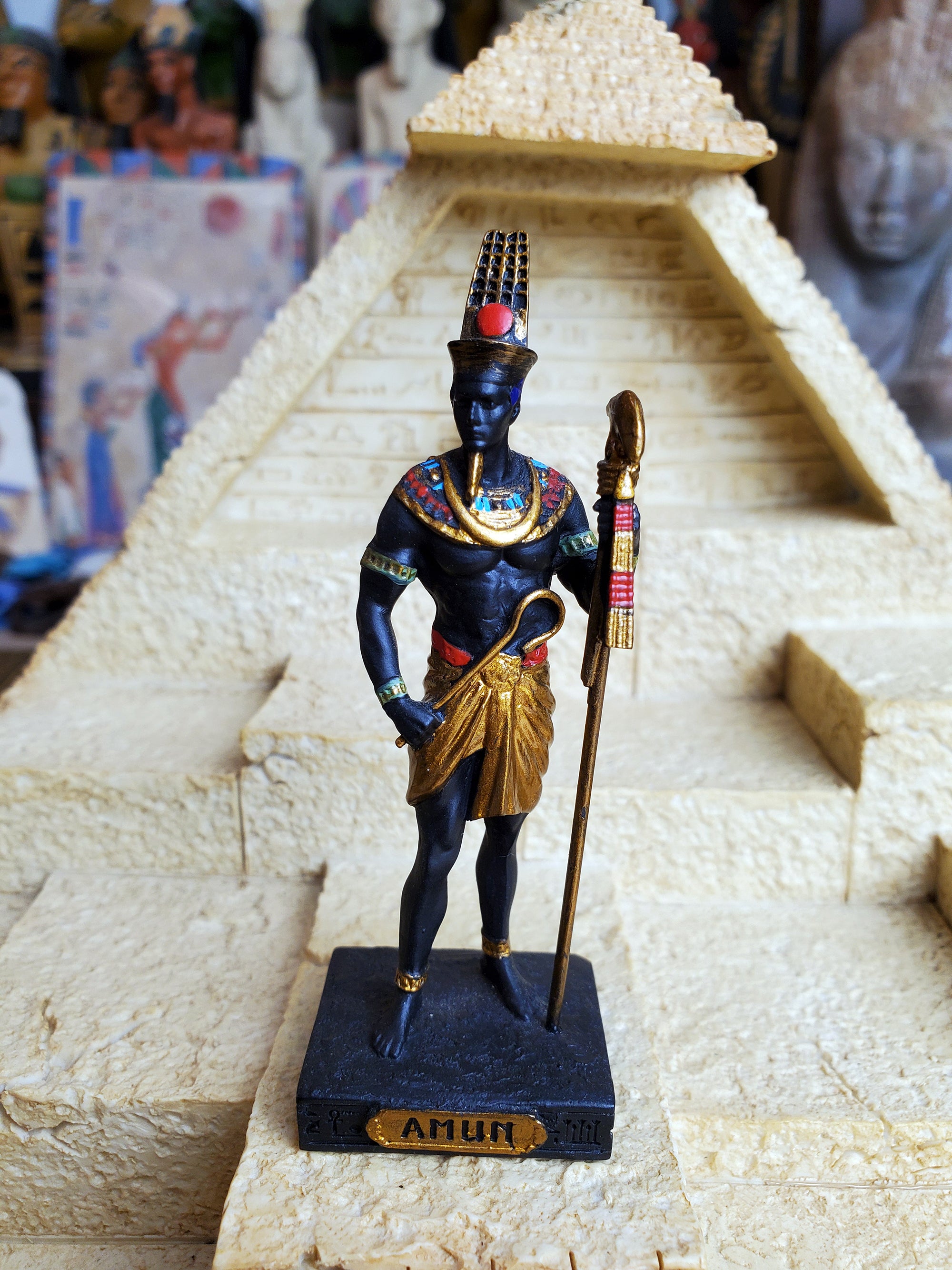 Amun Mini Statue