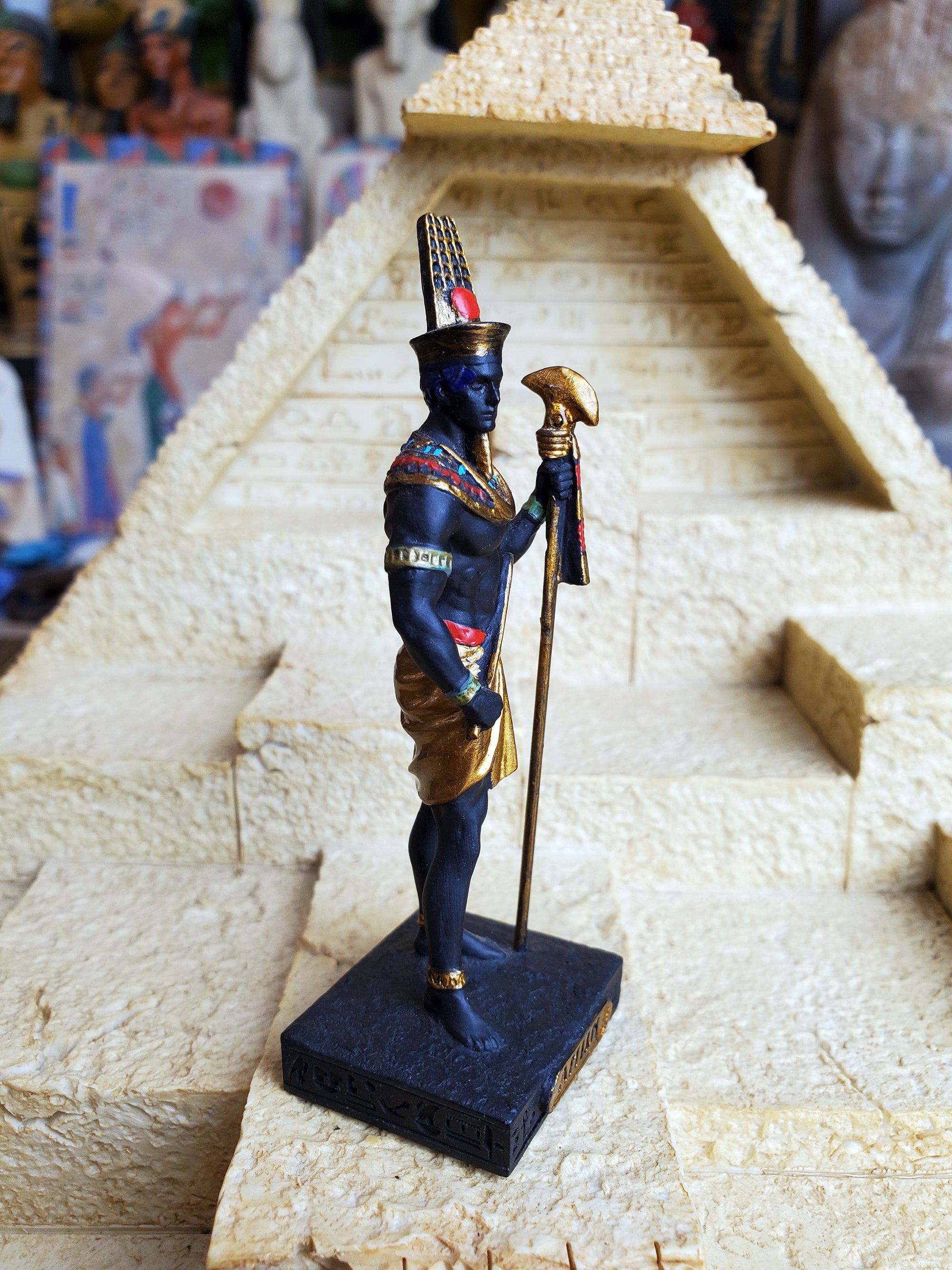 Amun Mini Statue