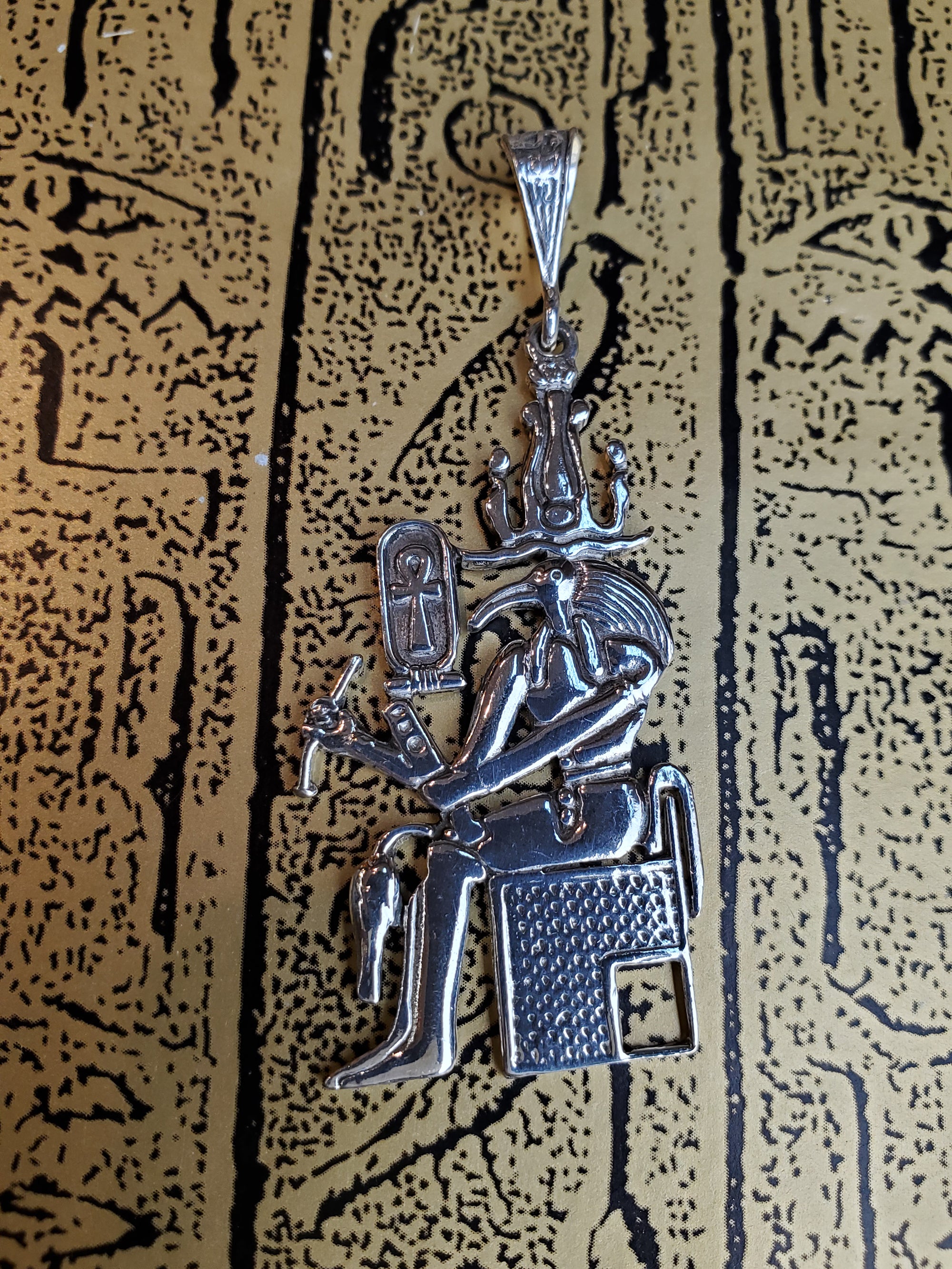 Thoth in Throne Pendant