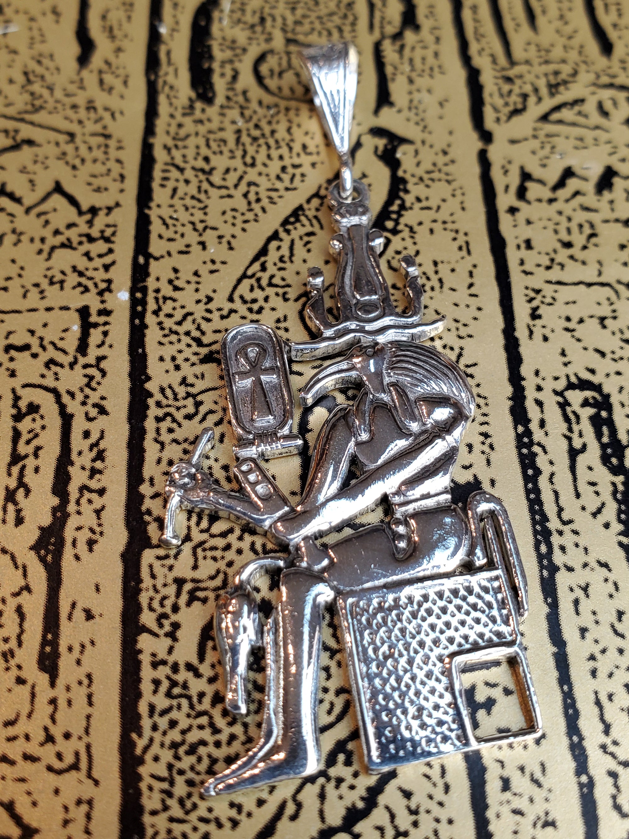 Thoth in Throne Pendant