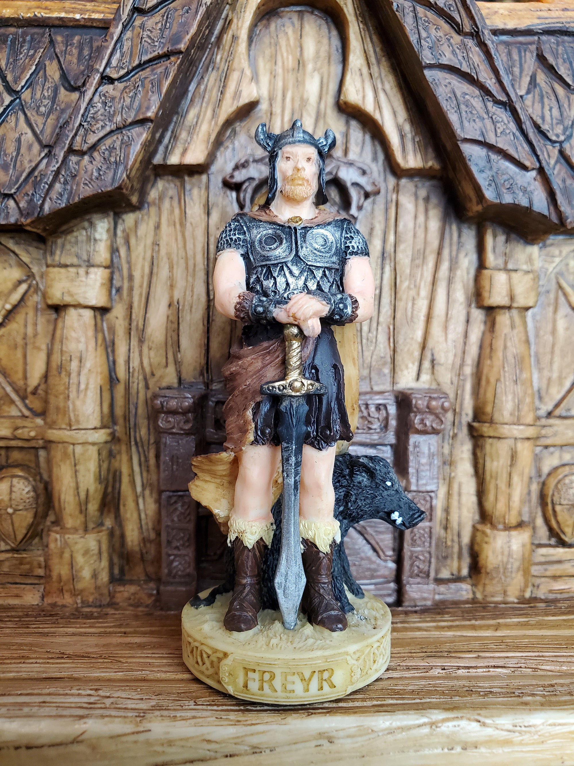 Freyr Mini Statue