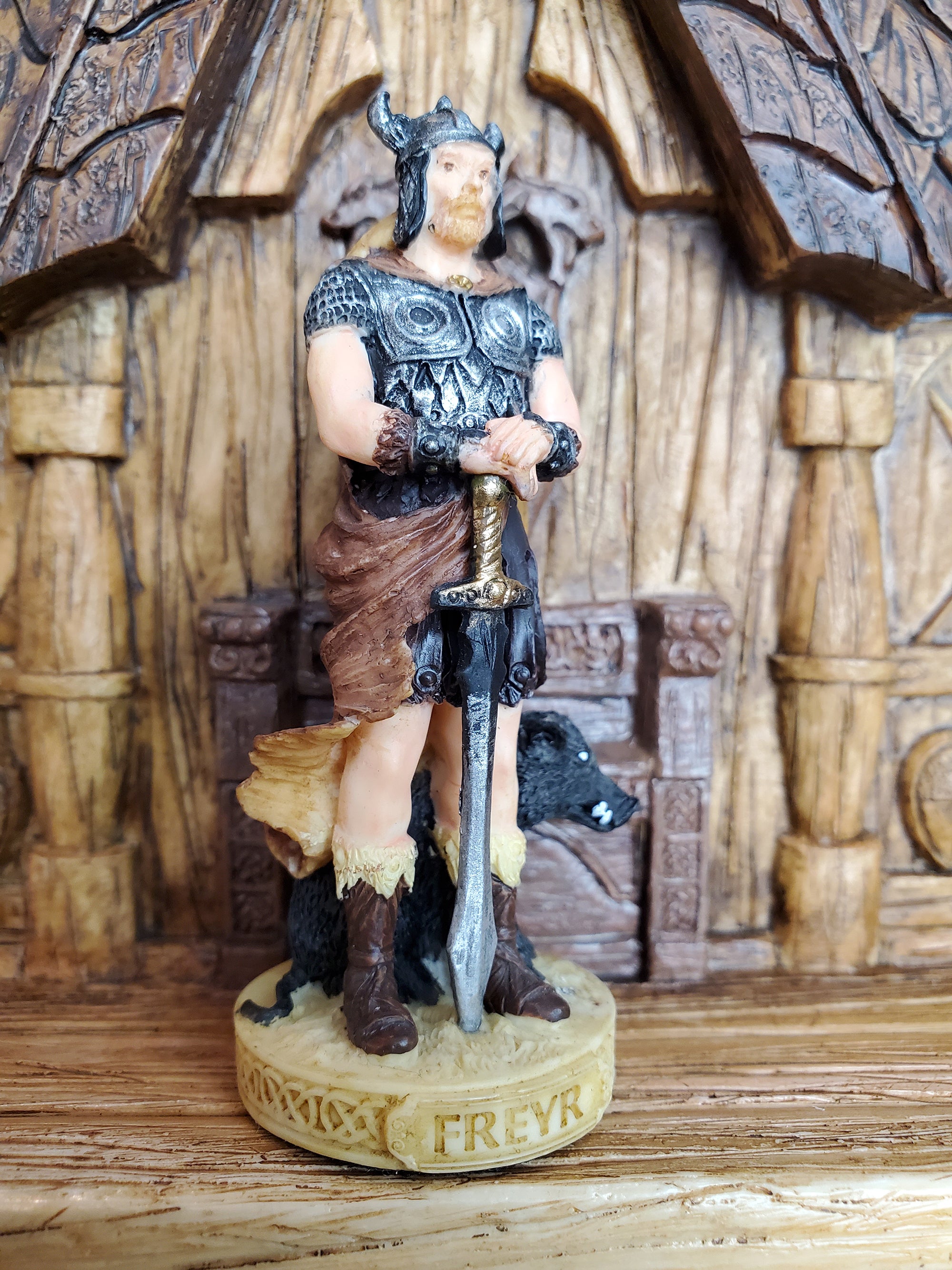 Freyr Mini Statue