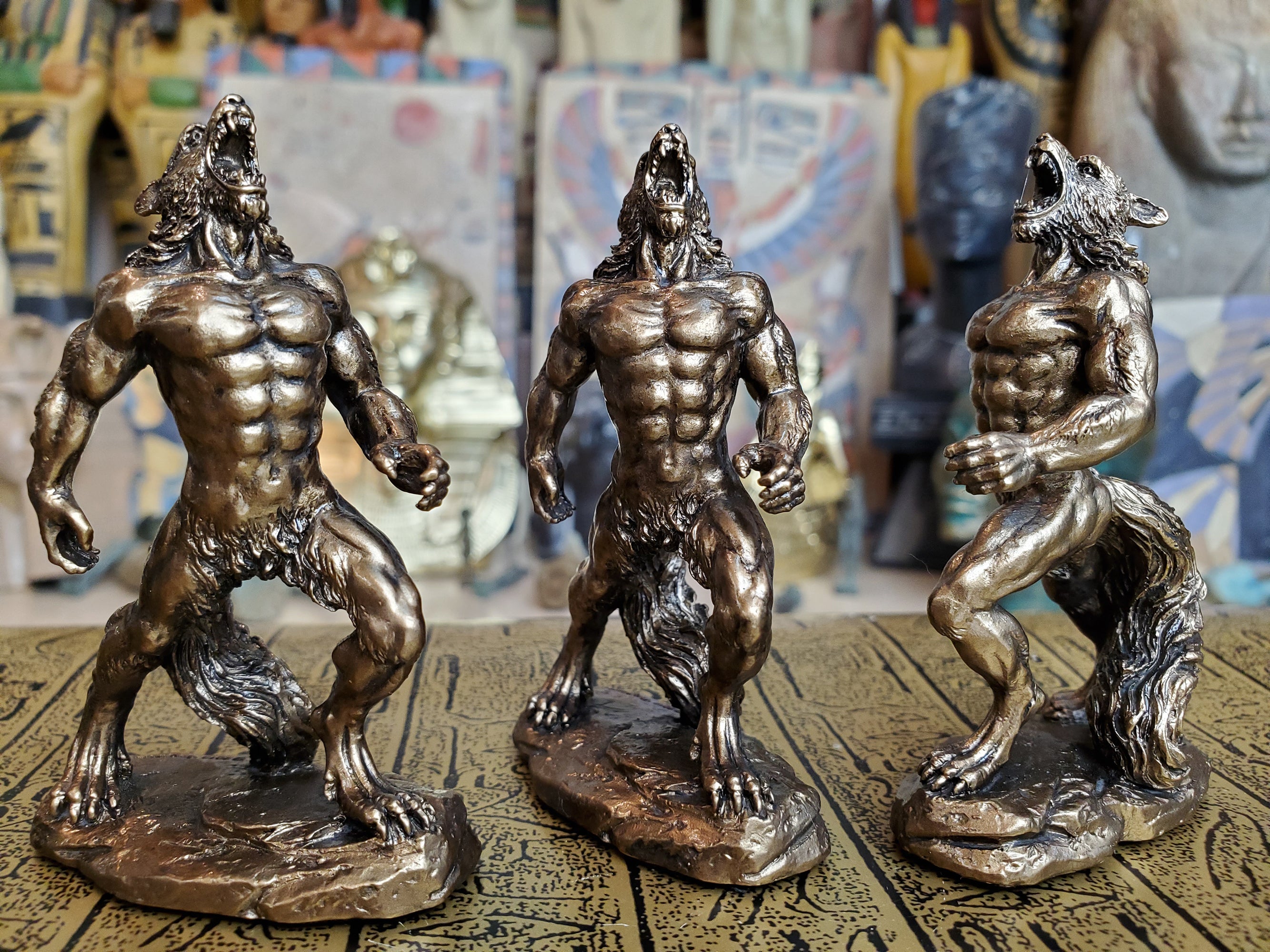 Lycanthrope Werewolf Mini Statue