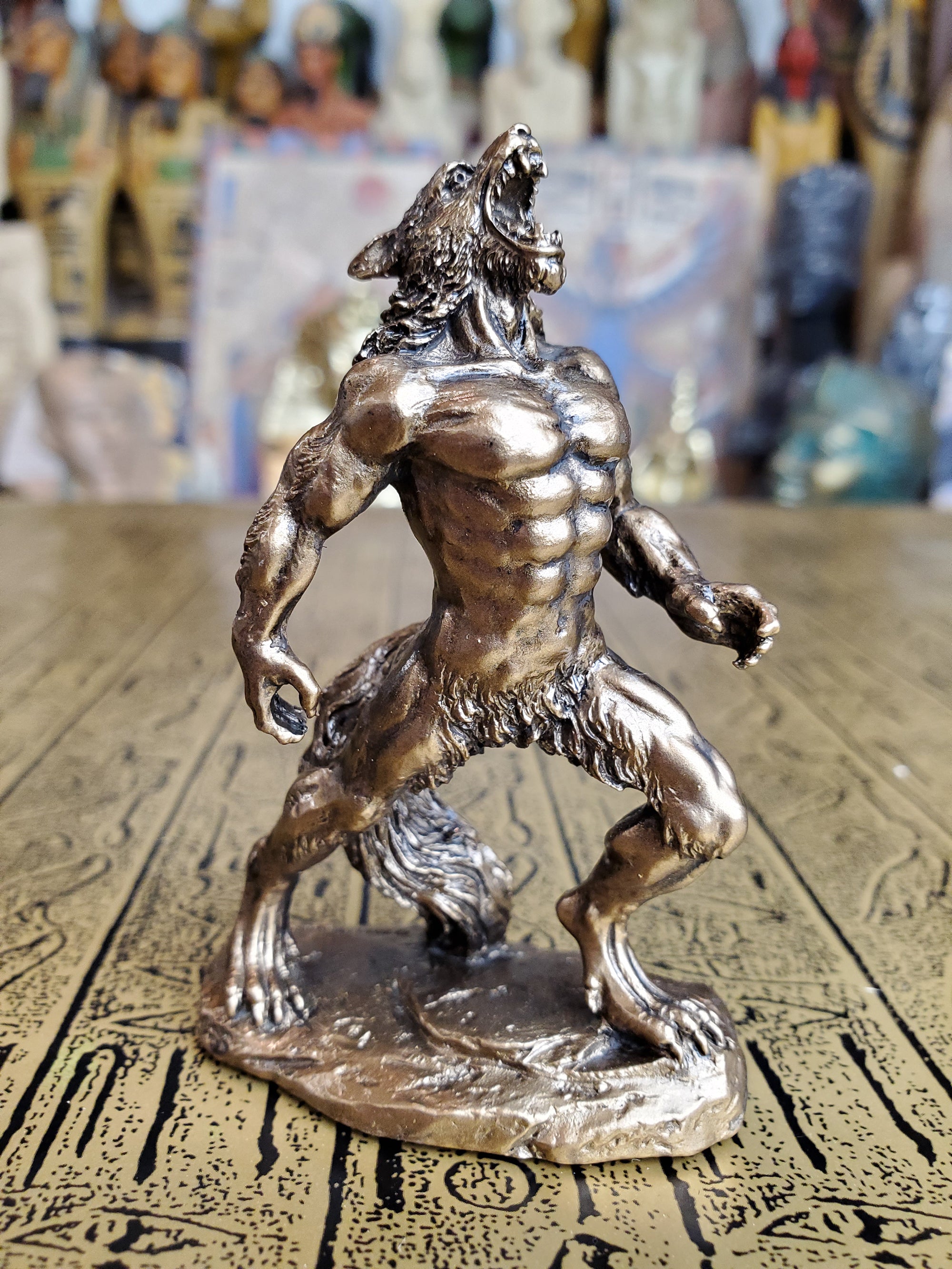 Lycanthrope Werewolf Mini Statue