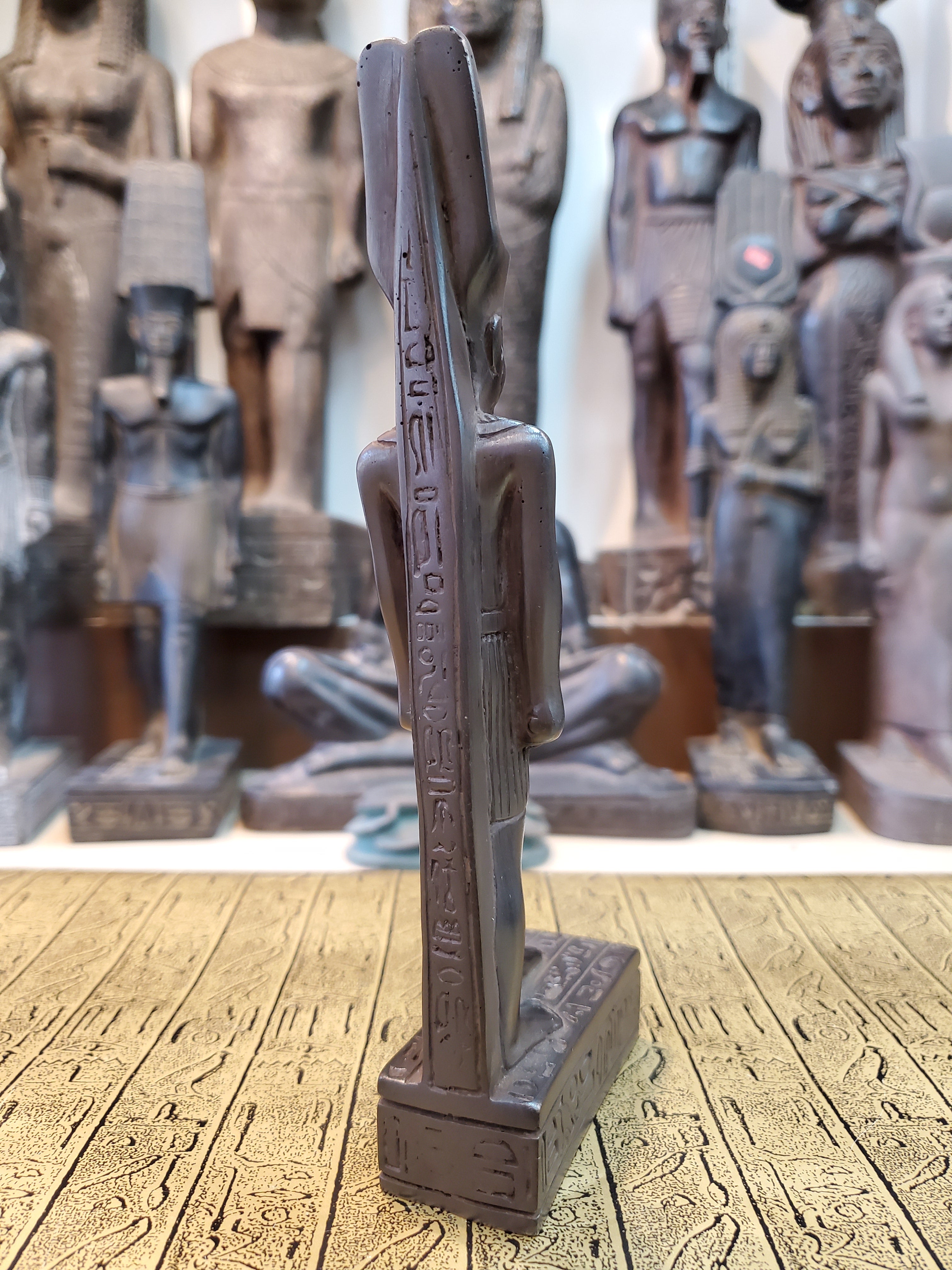 Stone Amun Statue - Made in Egypt