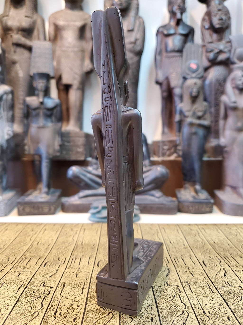 Stone Amun Statue - Made in Egypt